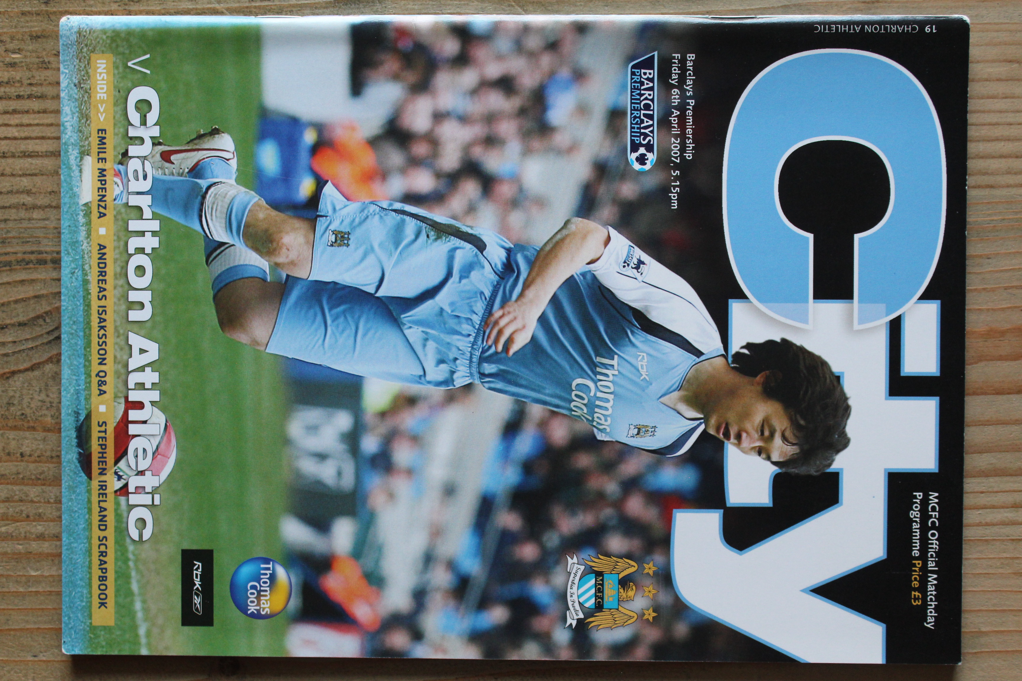 Manchester City FC v Charlton Athletic FC