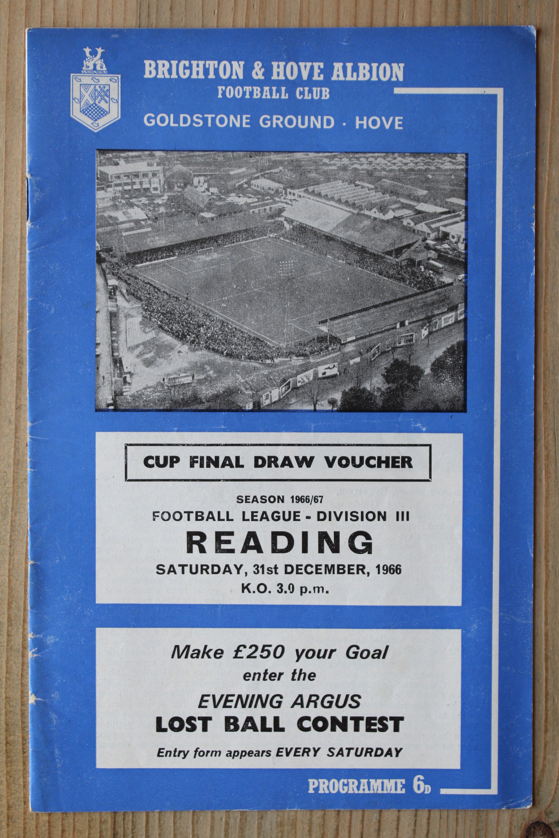 Brighton & Hove Albion FC v Reading FC