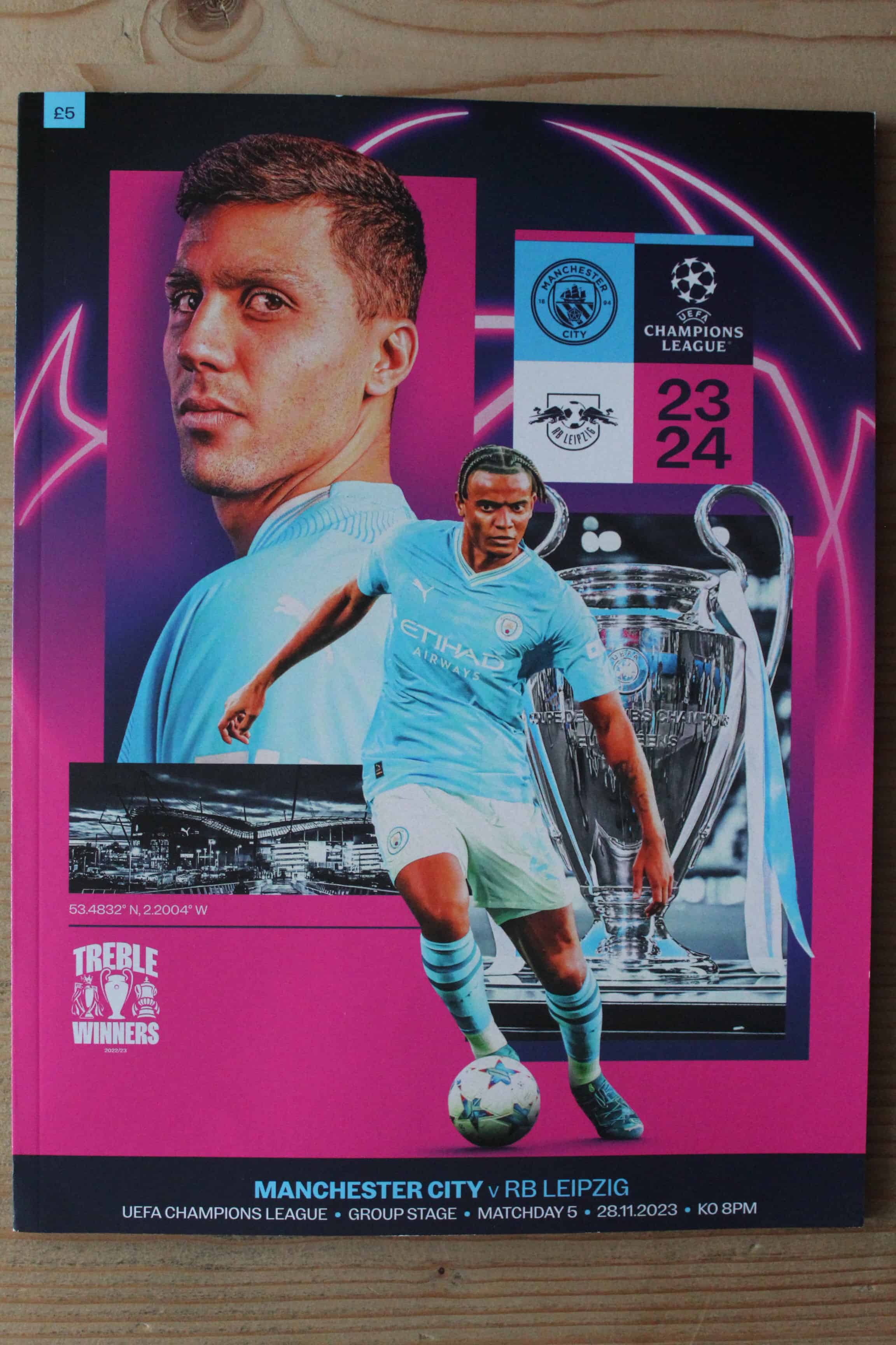 Manchester City FC v RB Leipzig