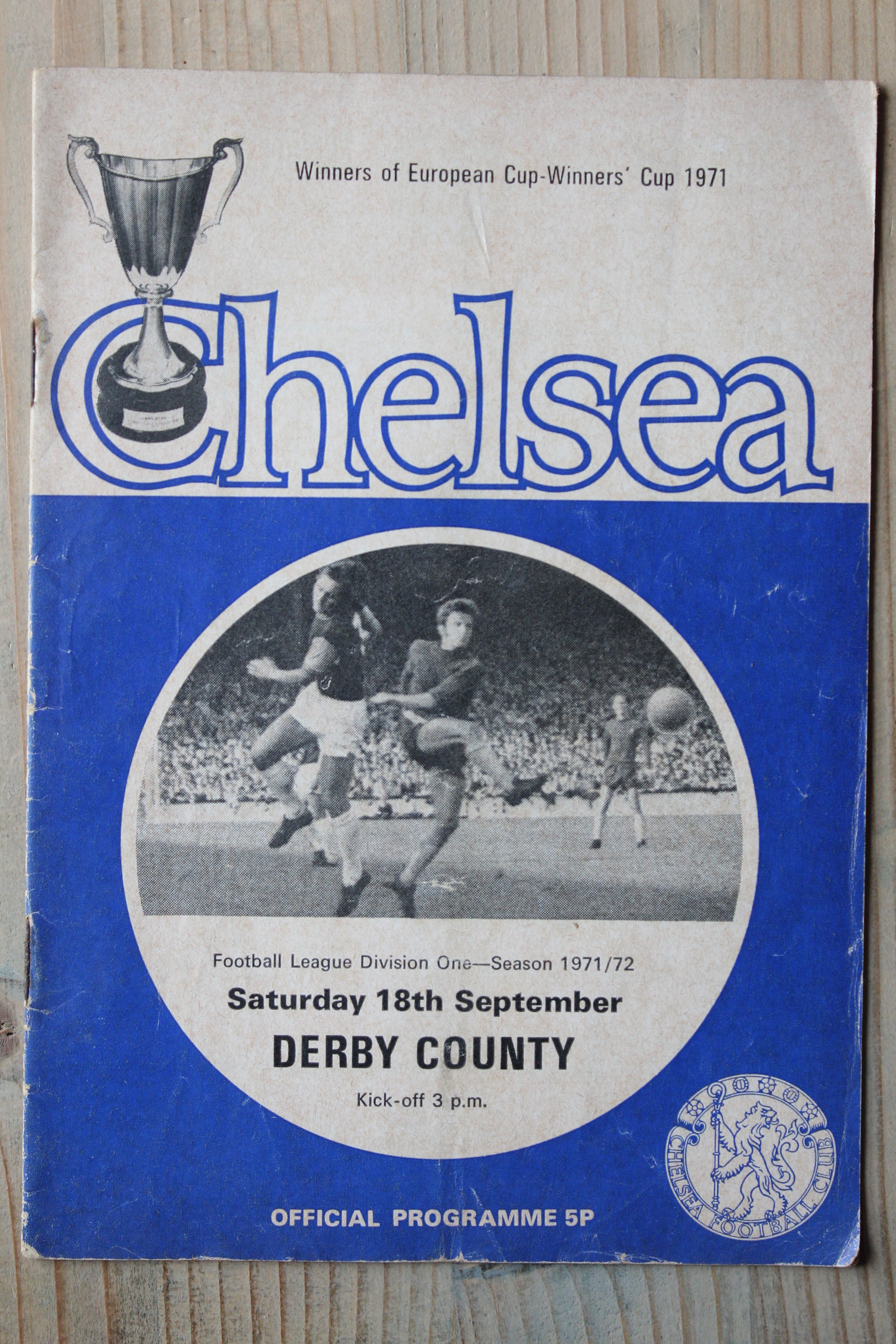 Chelsea FC v Derby County FC
