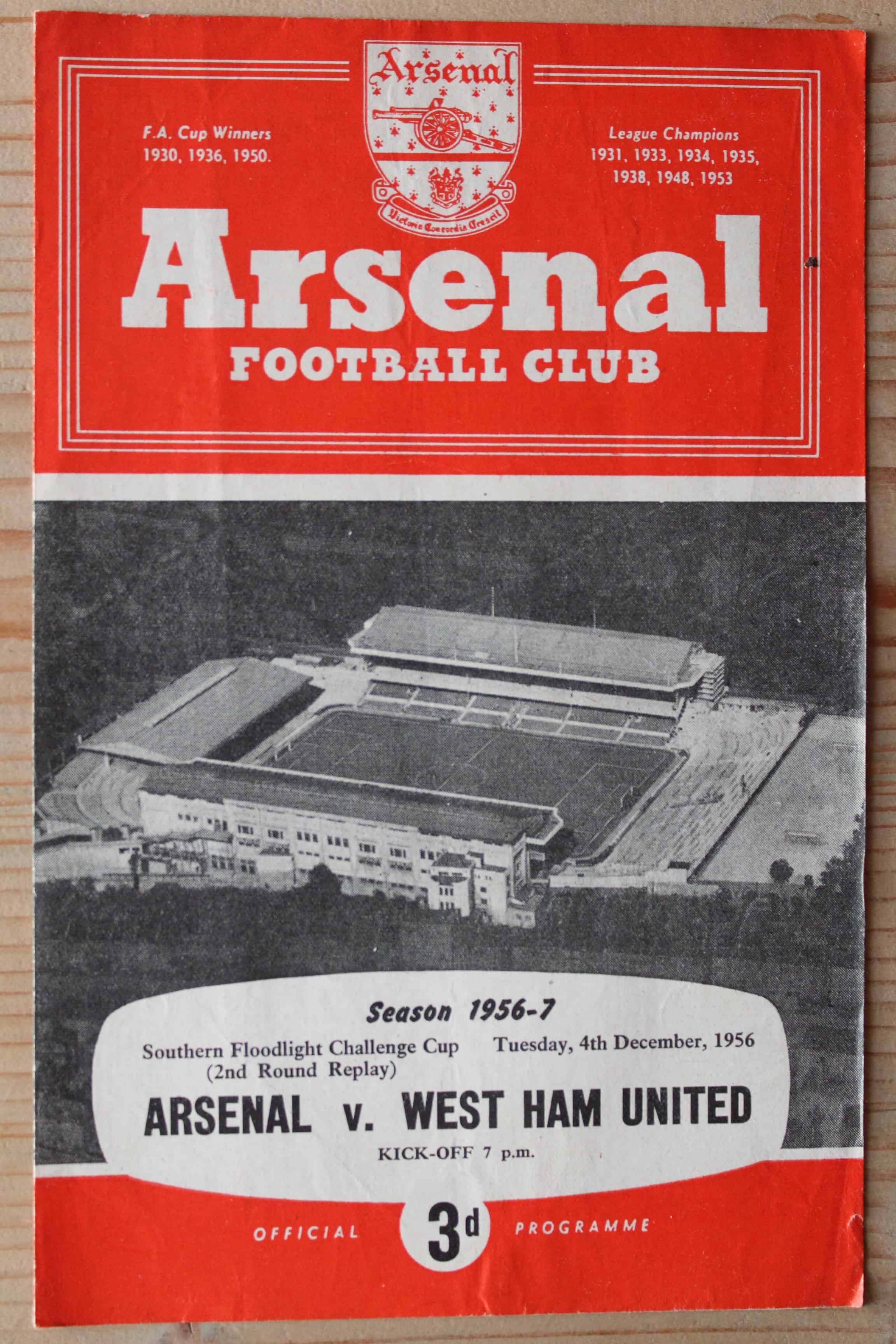 Arsenal FC v West Ham United FC