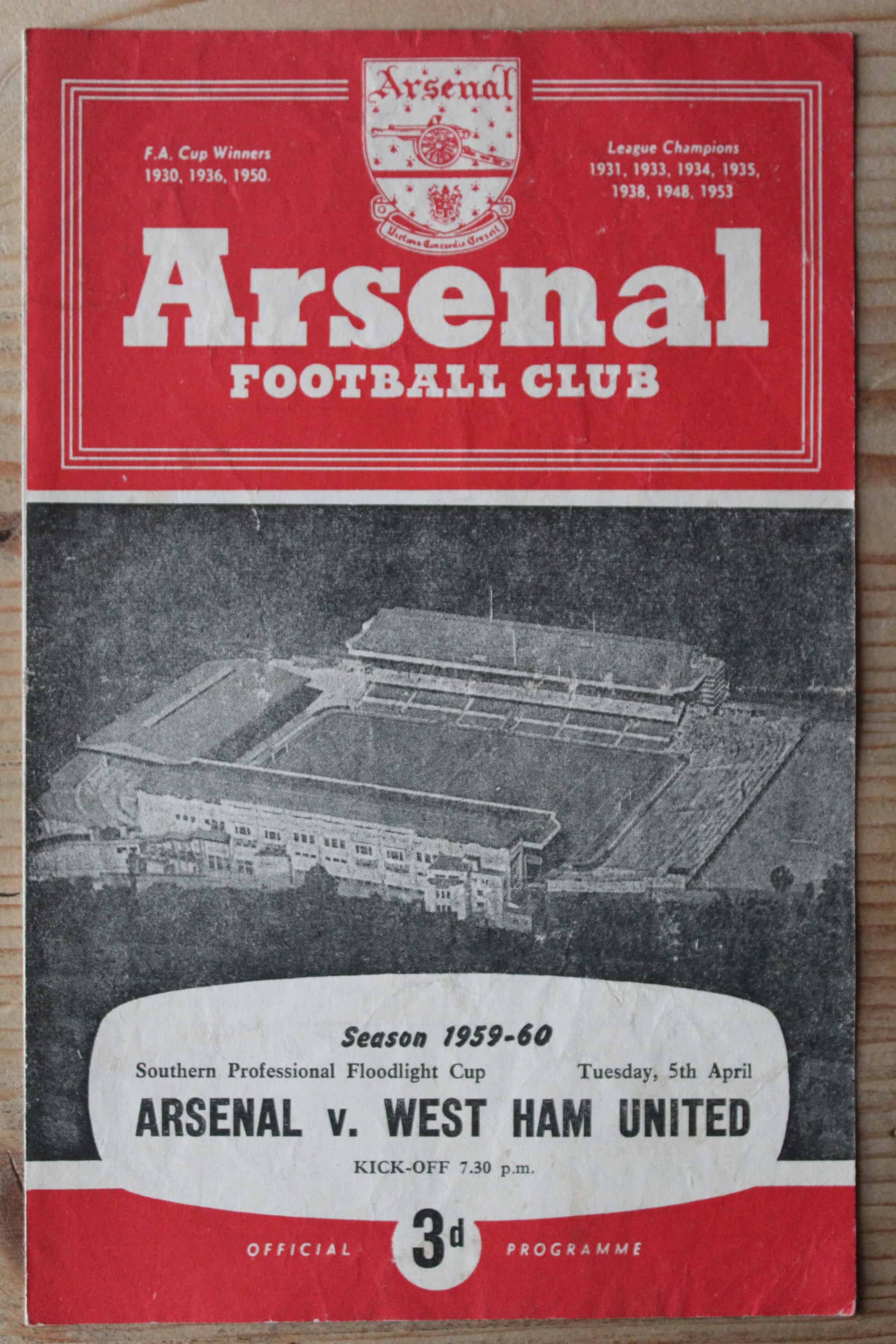 Arsenal FC v West Ham United FC