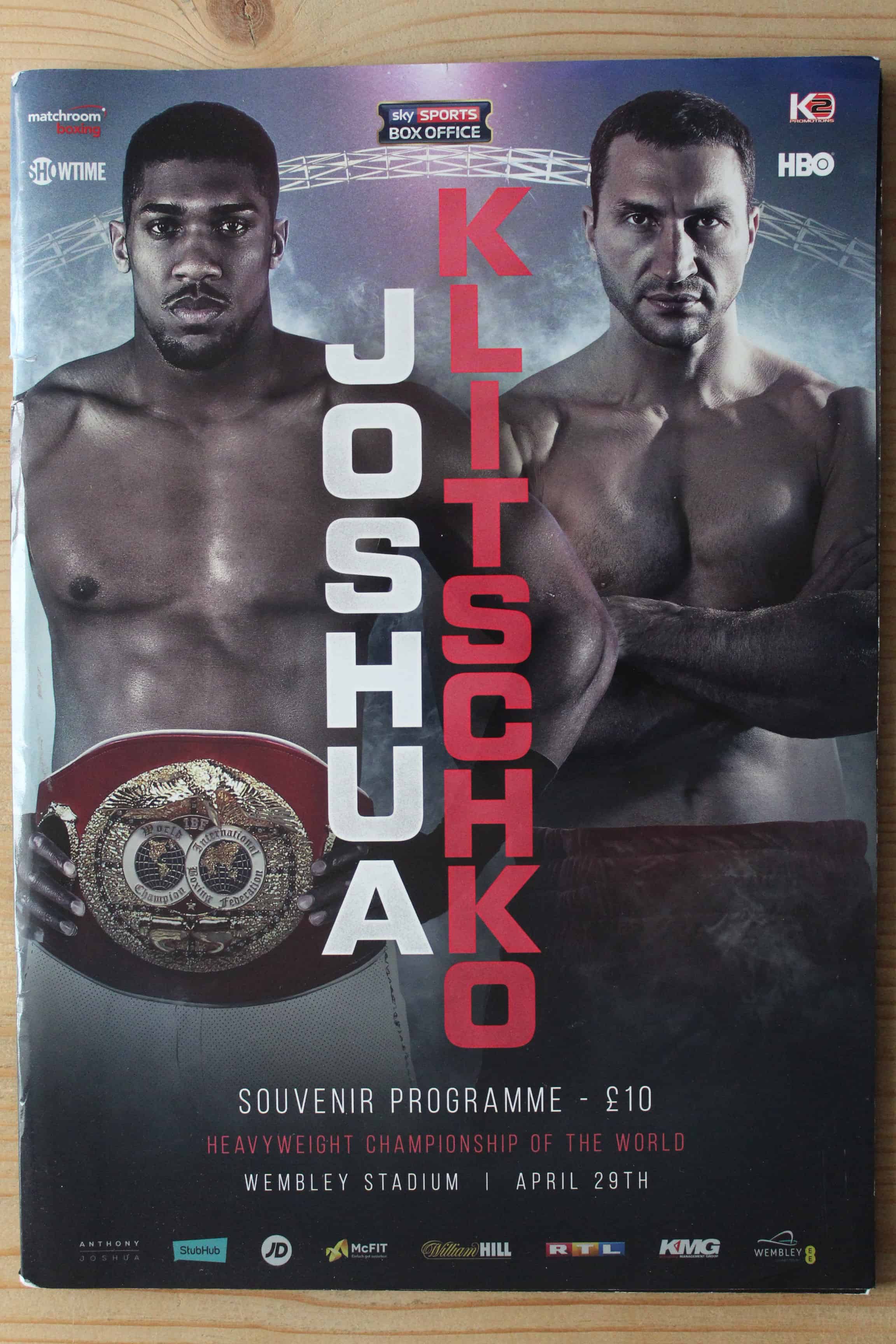 Anthony Joshua v Wladimir Klitschko 