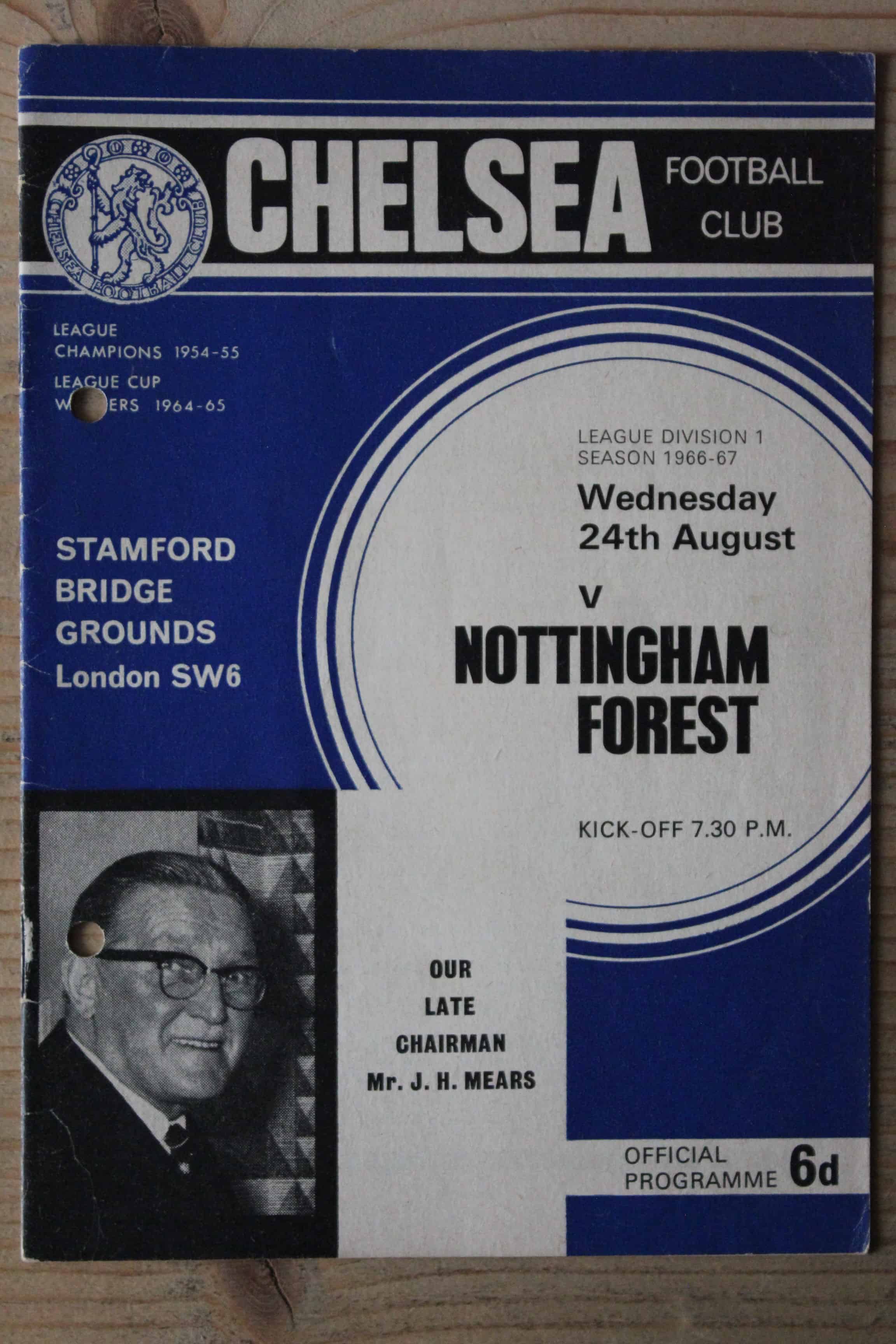 Chelsea FC v Nottingham Forest FC