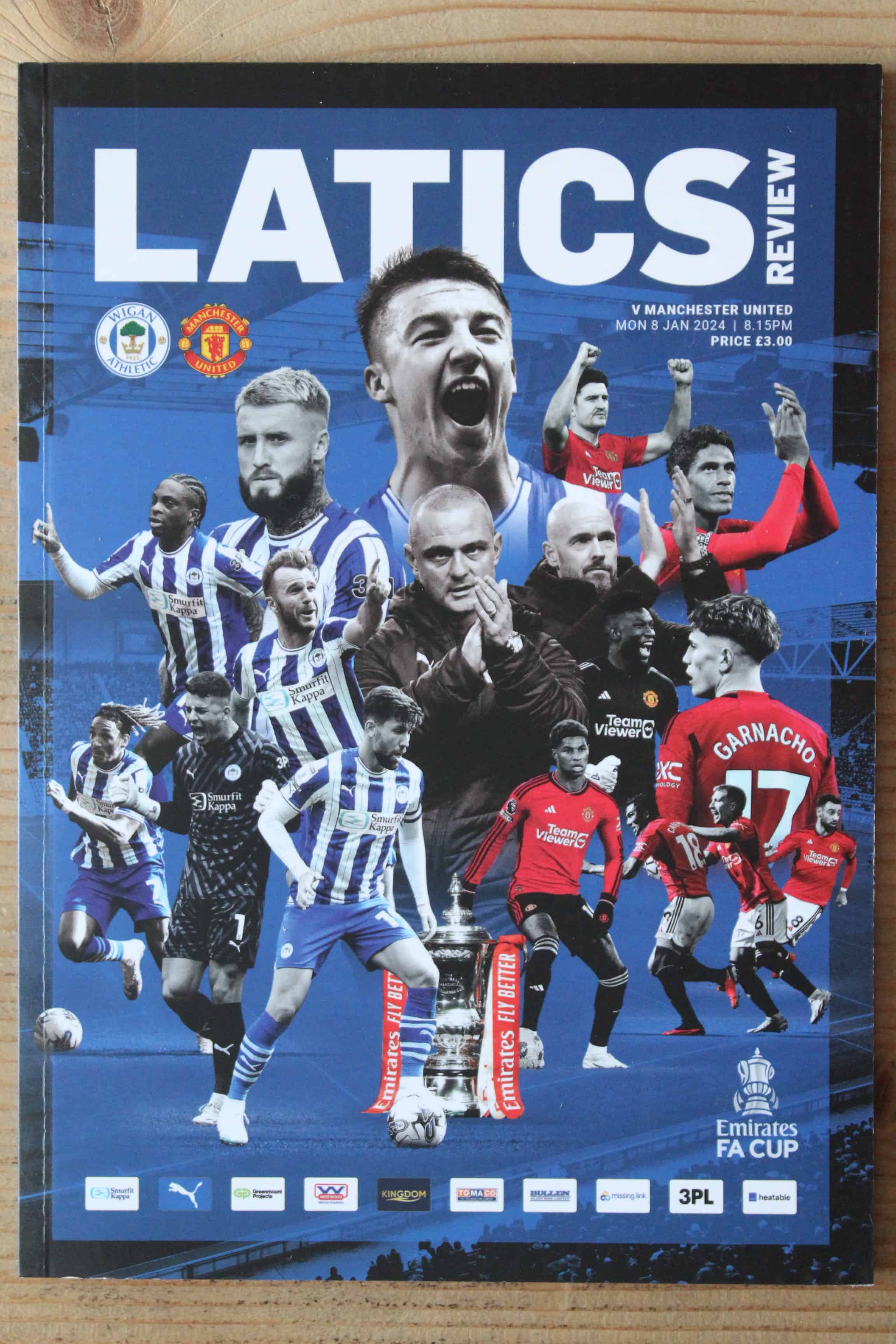 Wigan Athletic FC v Manchester United FC