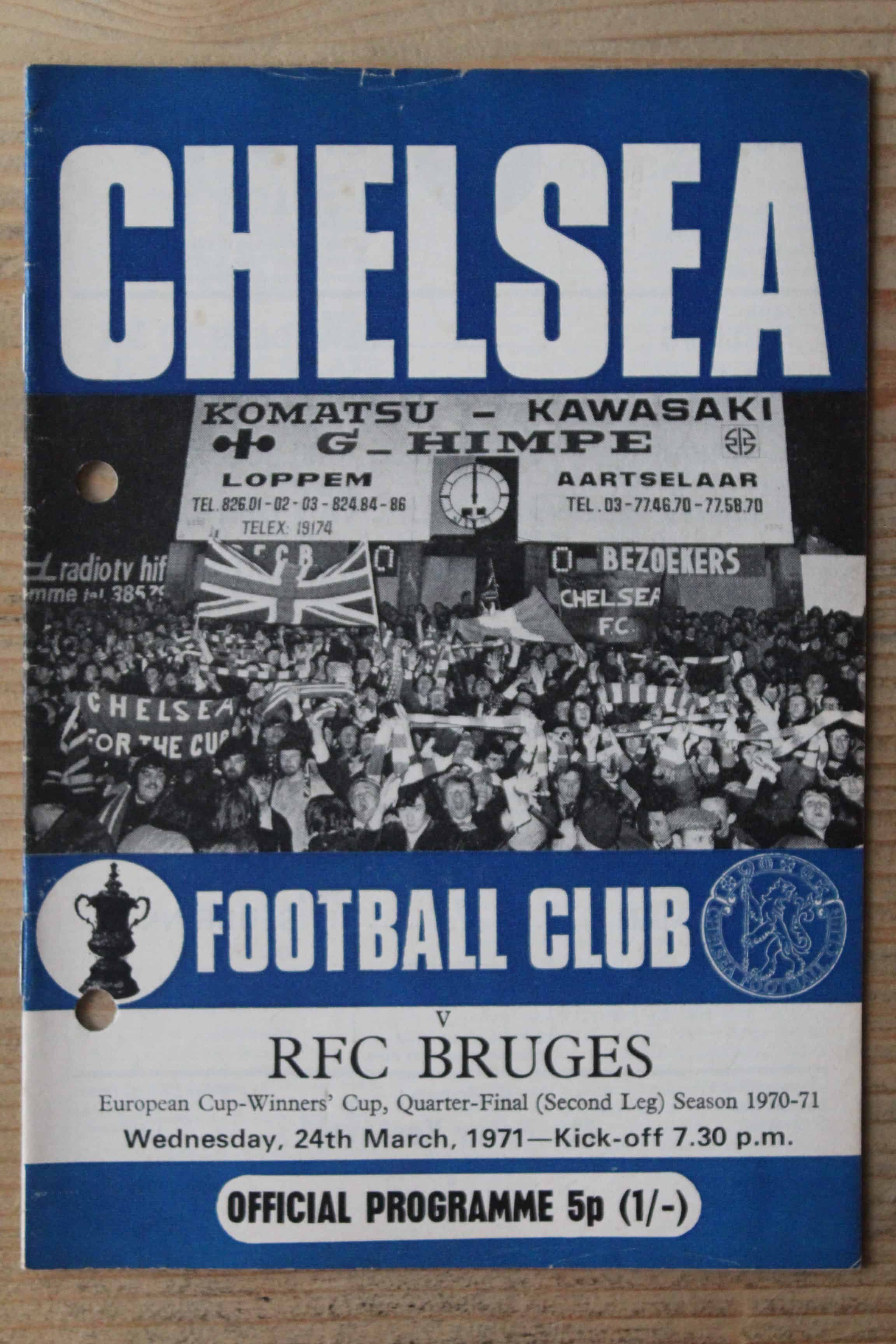 Chelsea FC v RFC Bruges