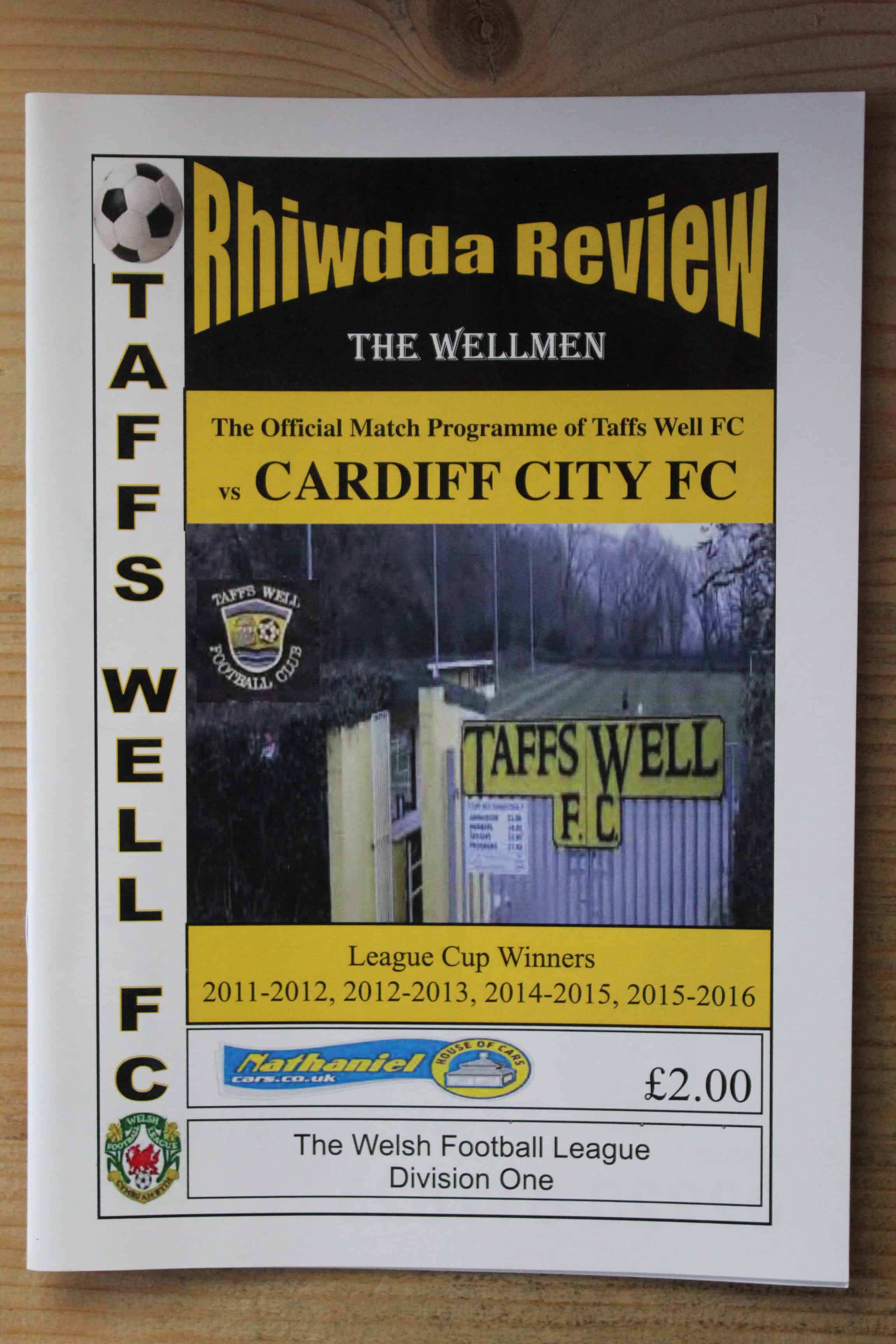 Taffs Wells v Cardiff City FC