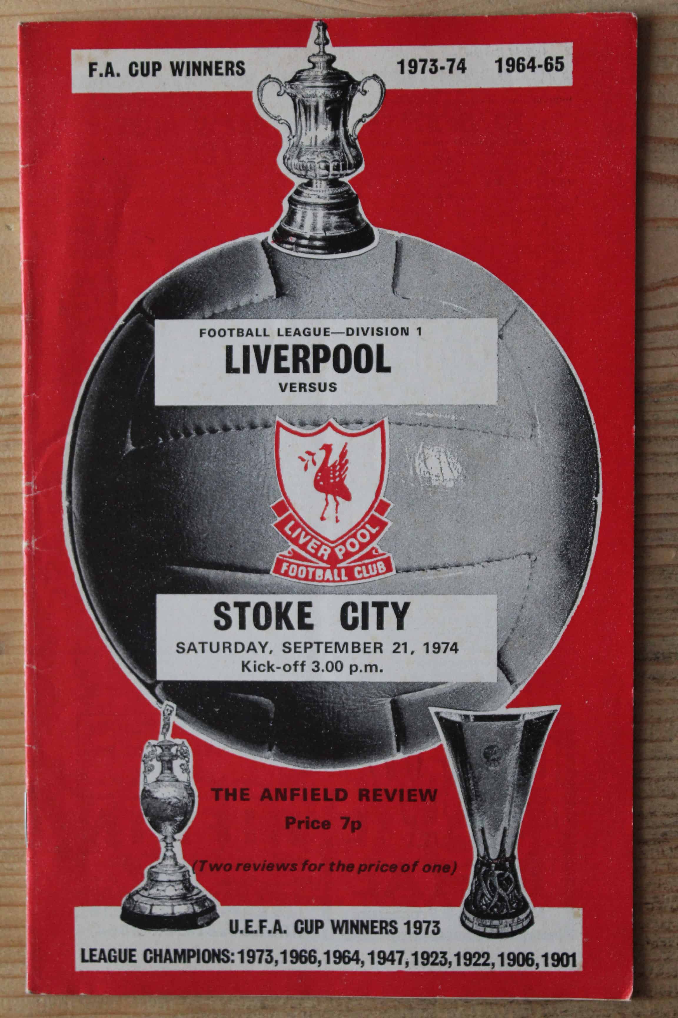 Liverpool FC v Stoke City FC