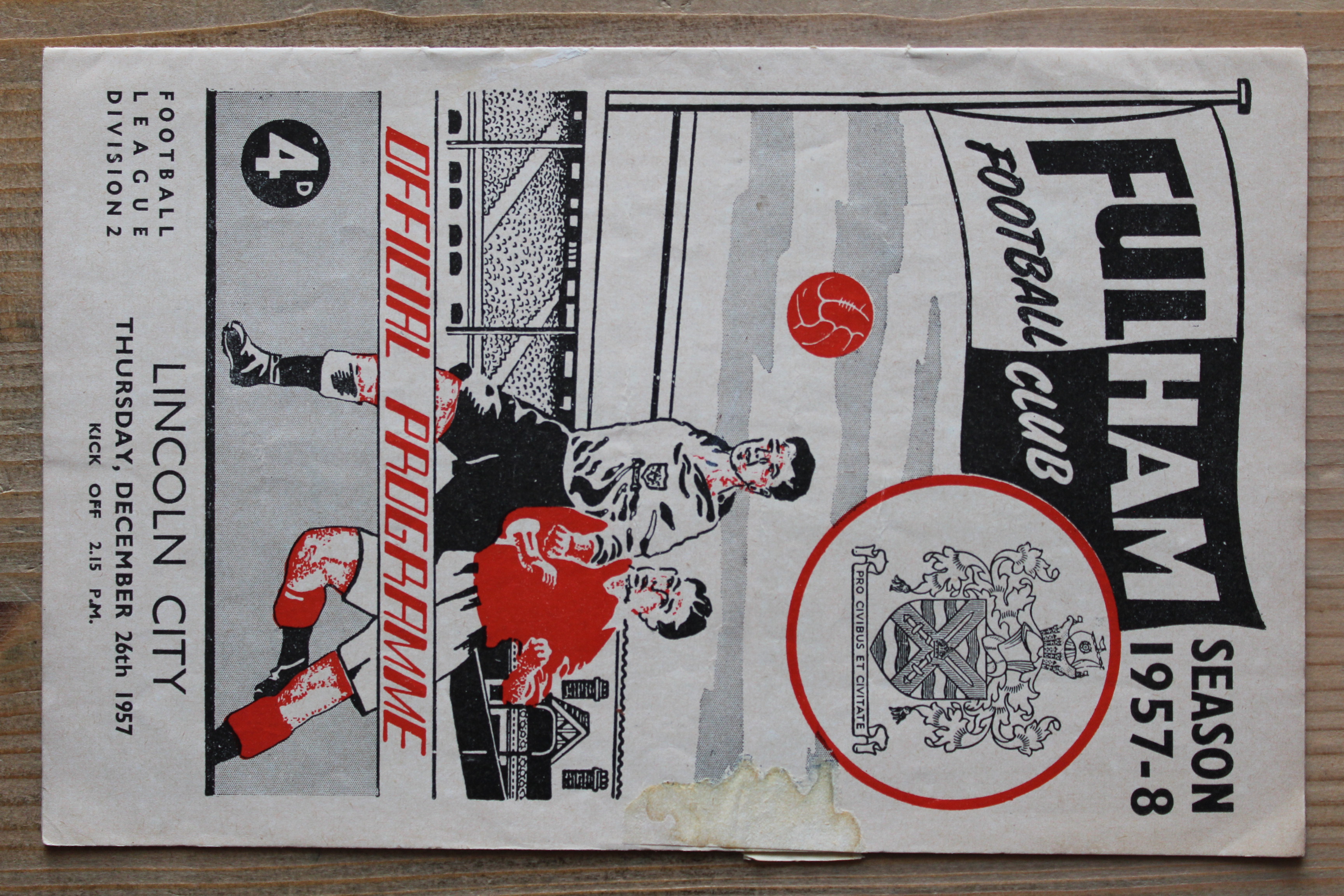 Fulham FC v Lincoln City FC