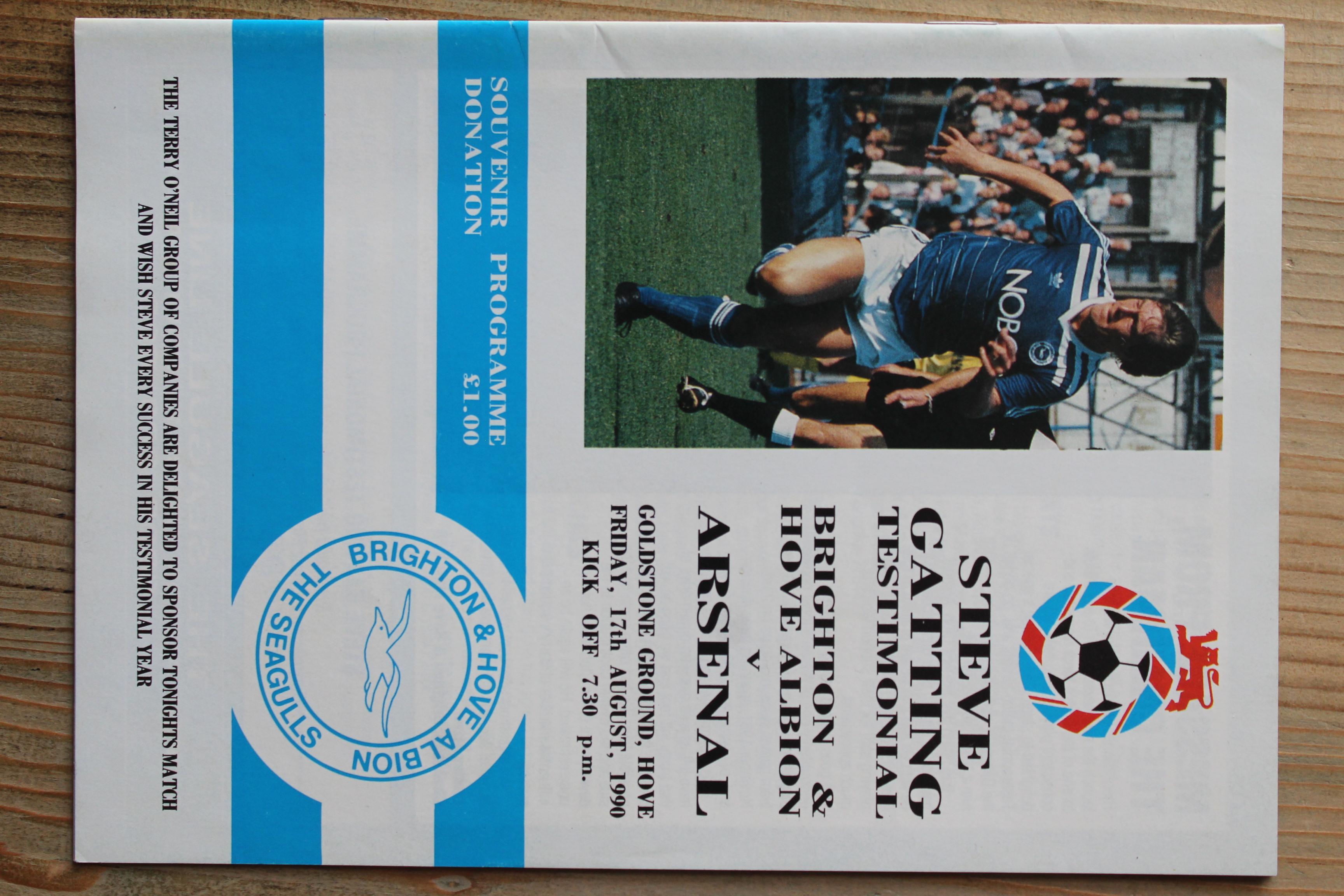 Brighton & Hove Albion FC v Arsenal FC