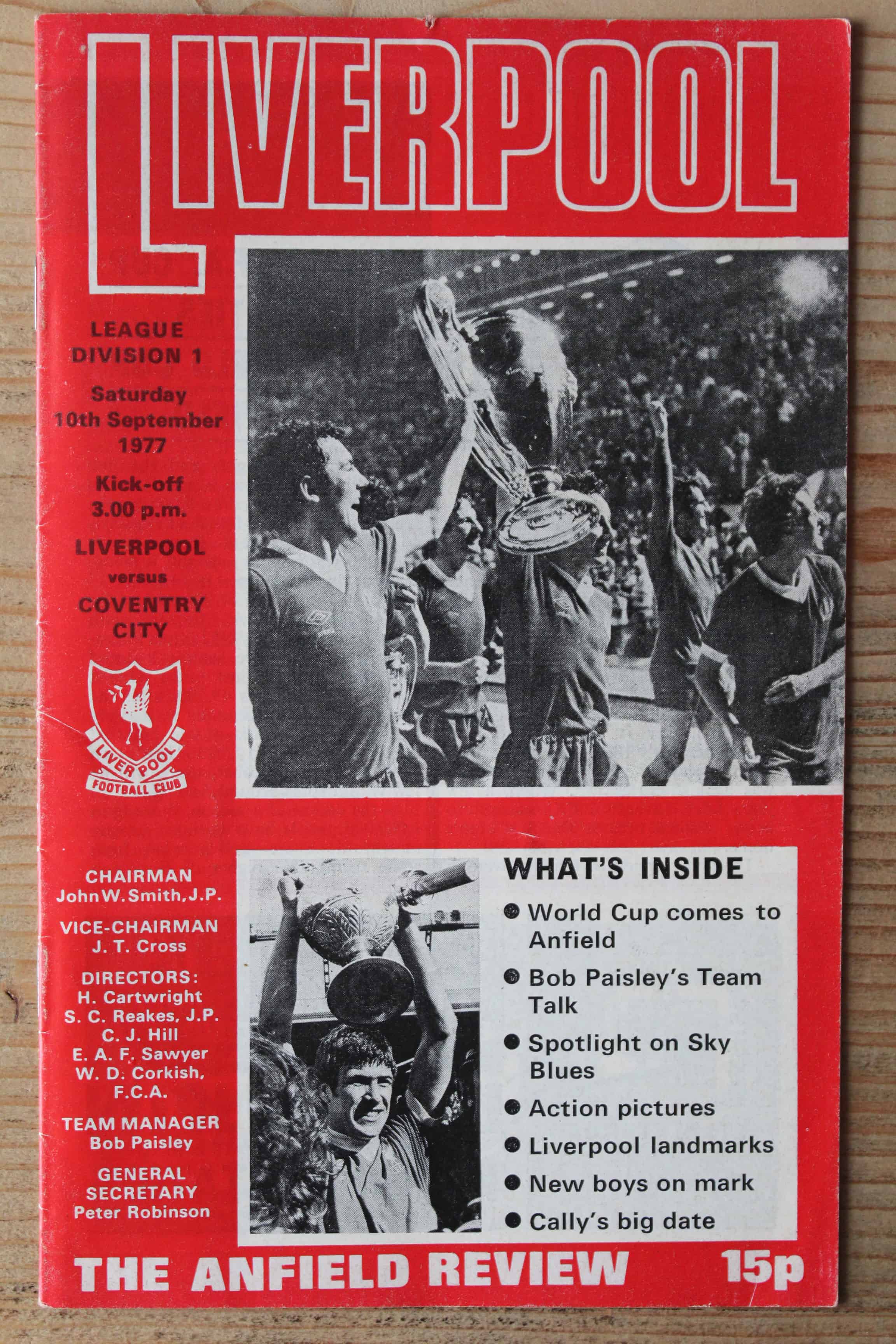 Liverpool FC v Coventry City FC