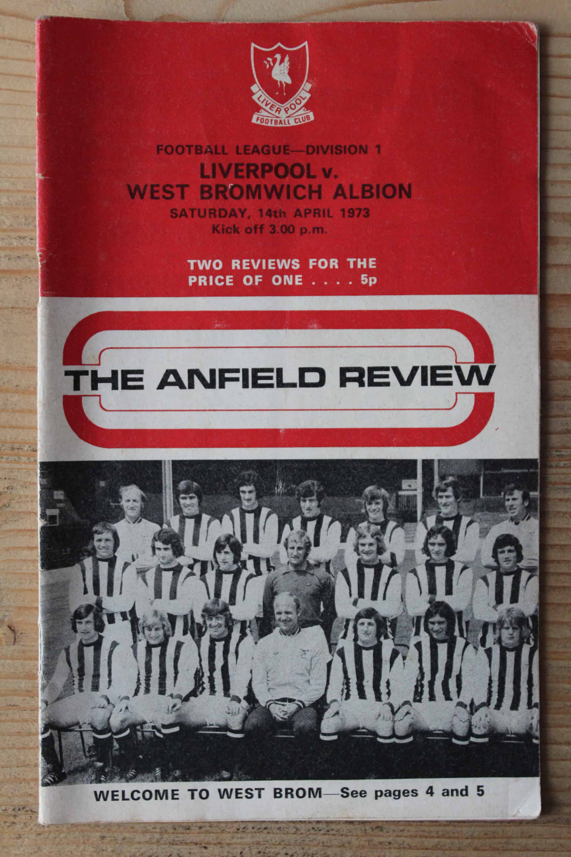 Liverpool FC v West Bromwich Albion FC 