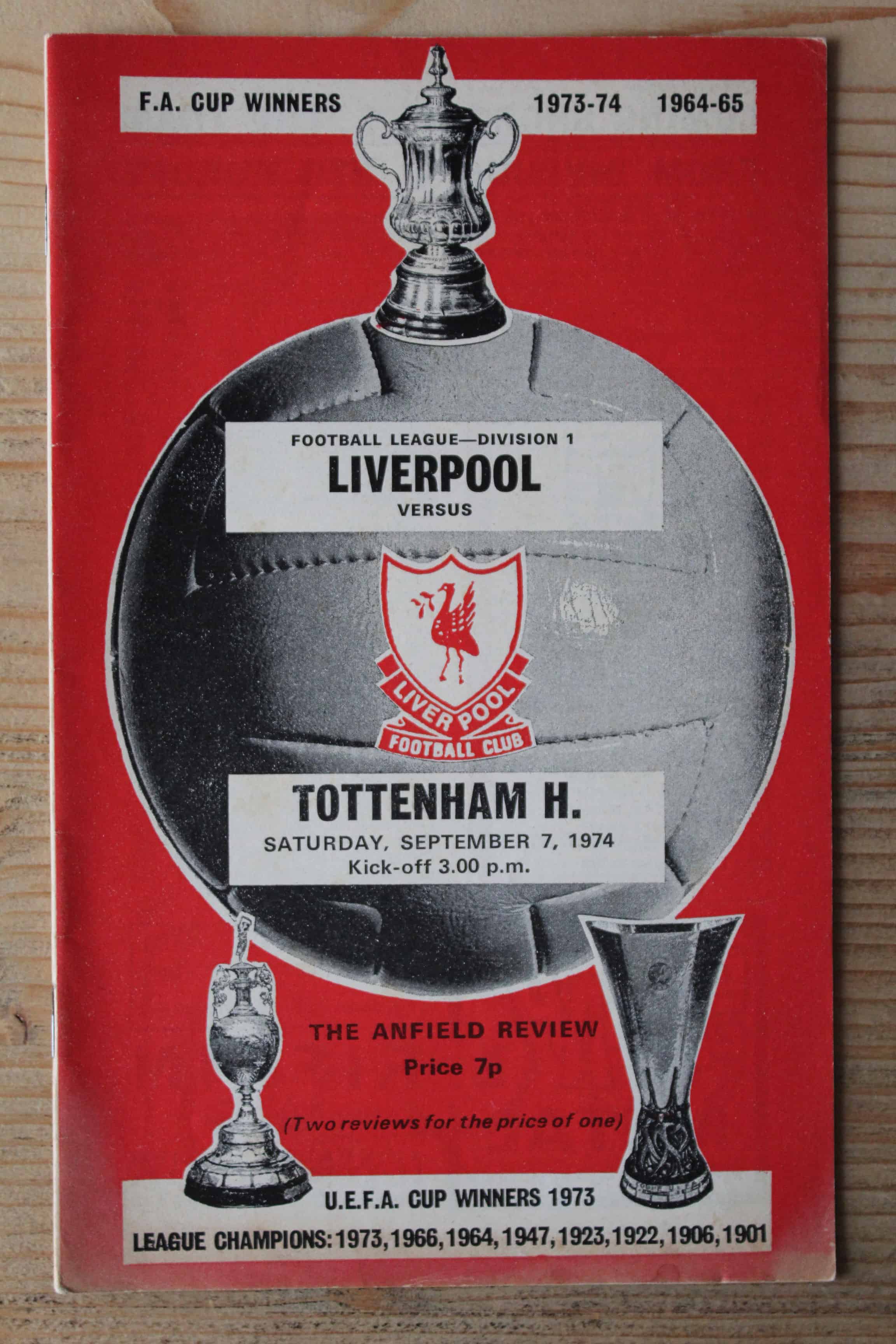 Liverpool FC v Tottenham Hotspur FC