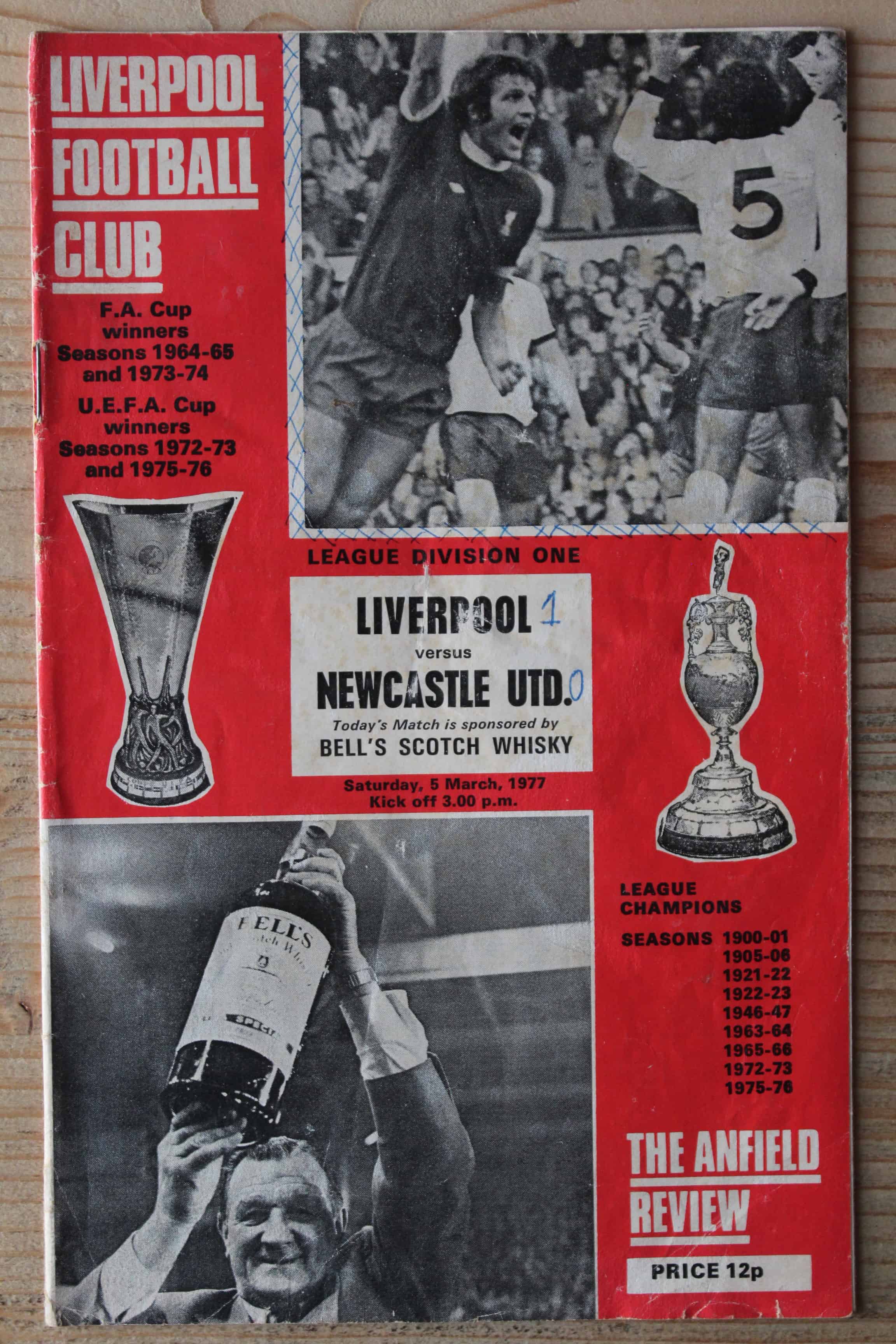 Liverpool FC v Newcastle United FC