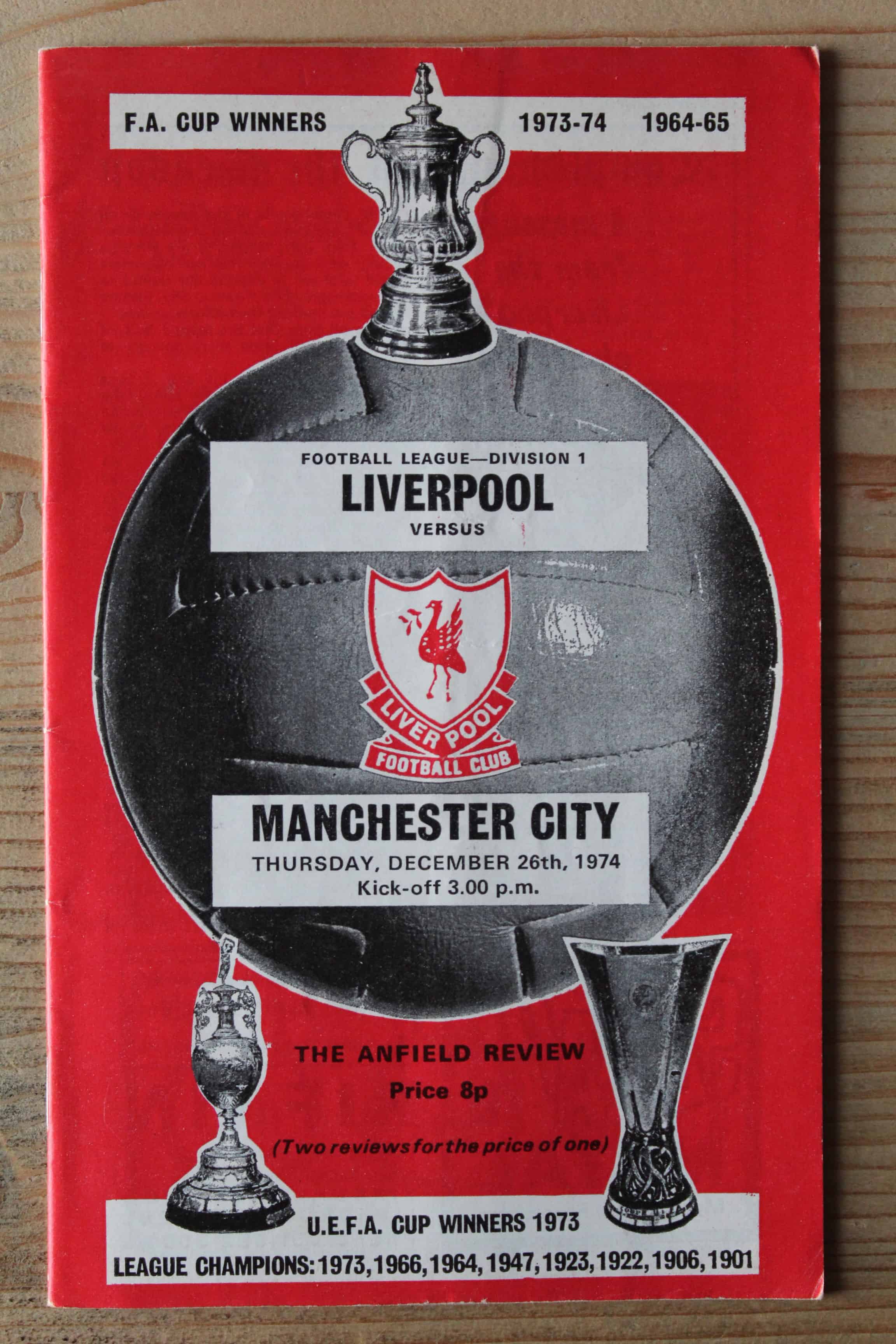 Liverpool FC v Manchester City FC