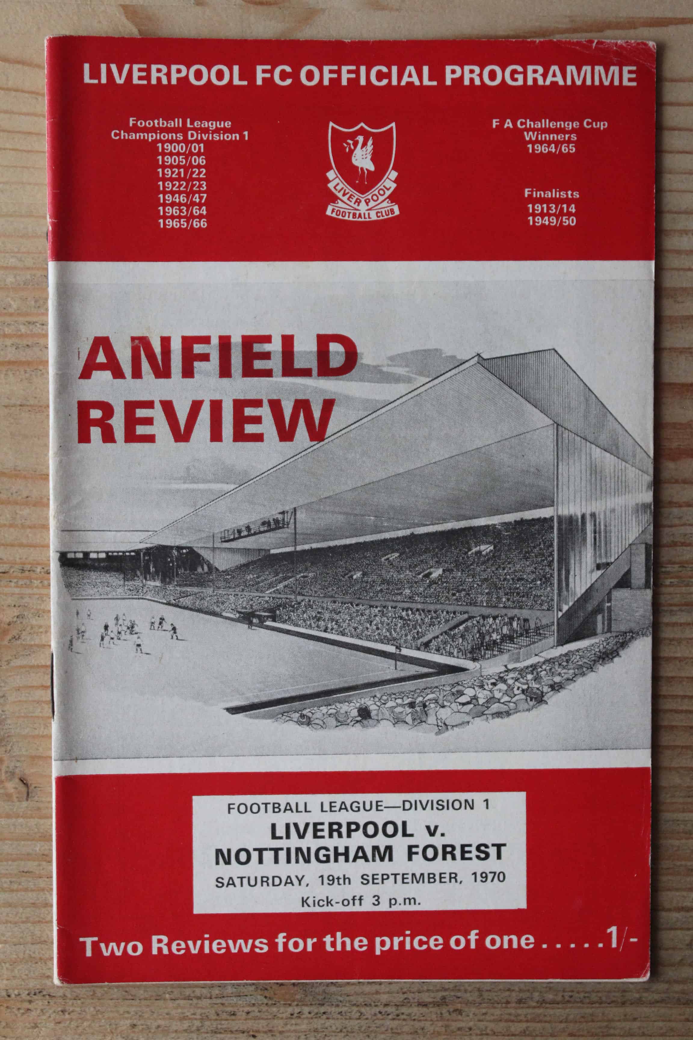 Liverpool FC v Nottingham Forest FC