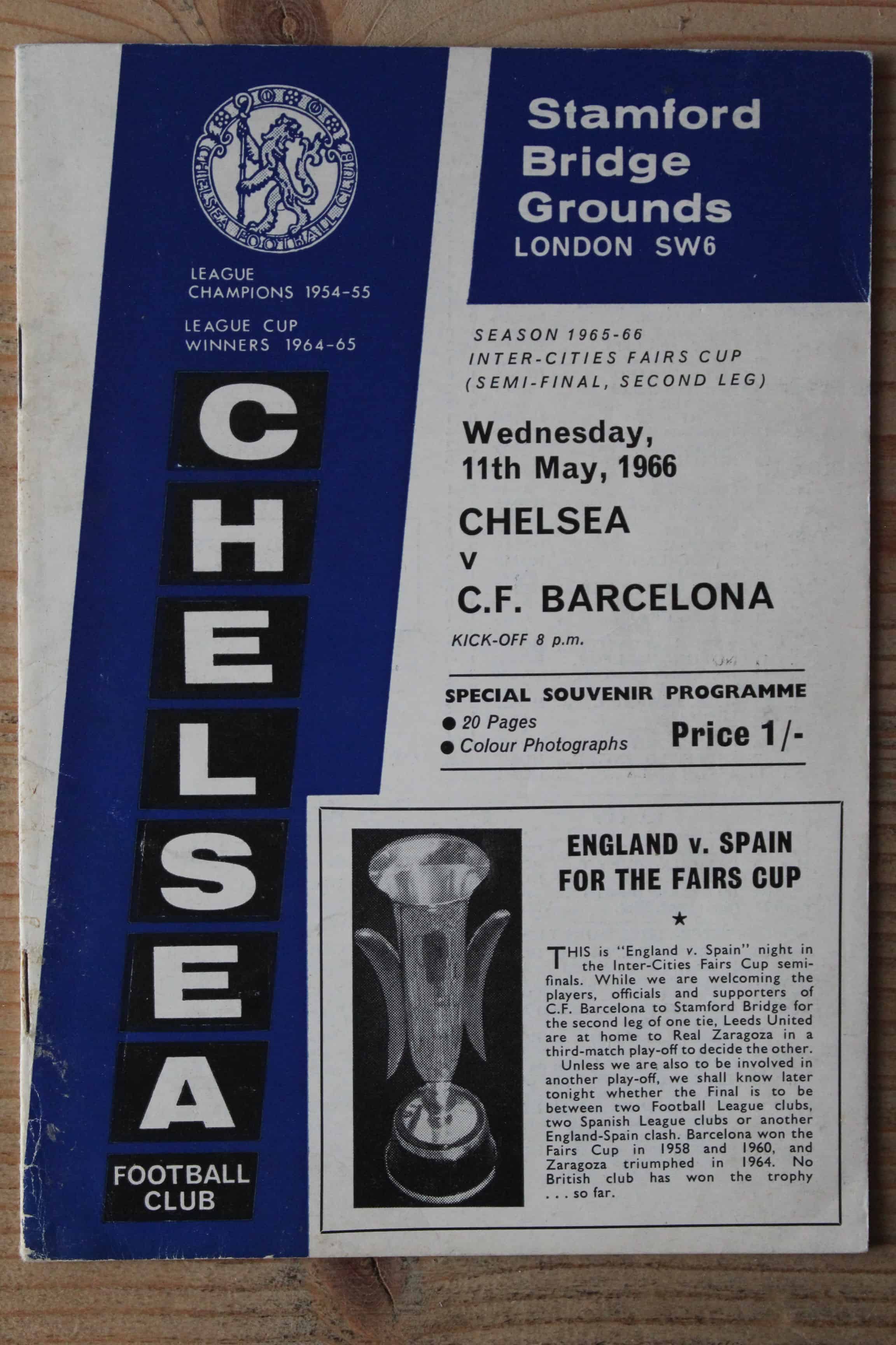 Chelsea FC v Barcelona