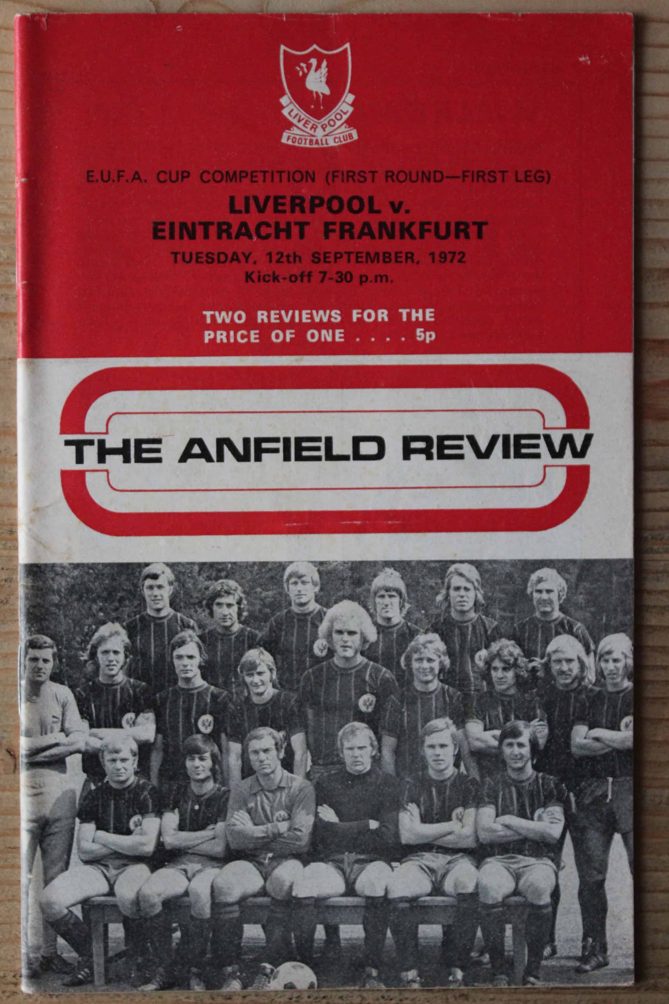 Liverpool FC v Eintracht Frankfurt