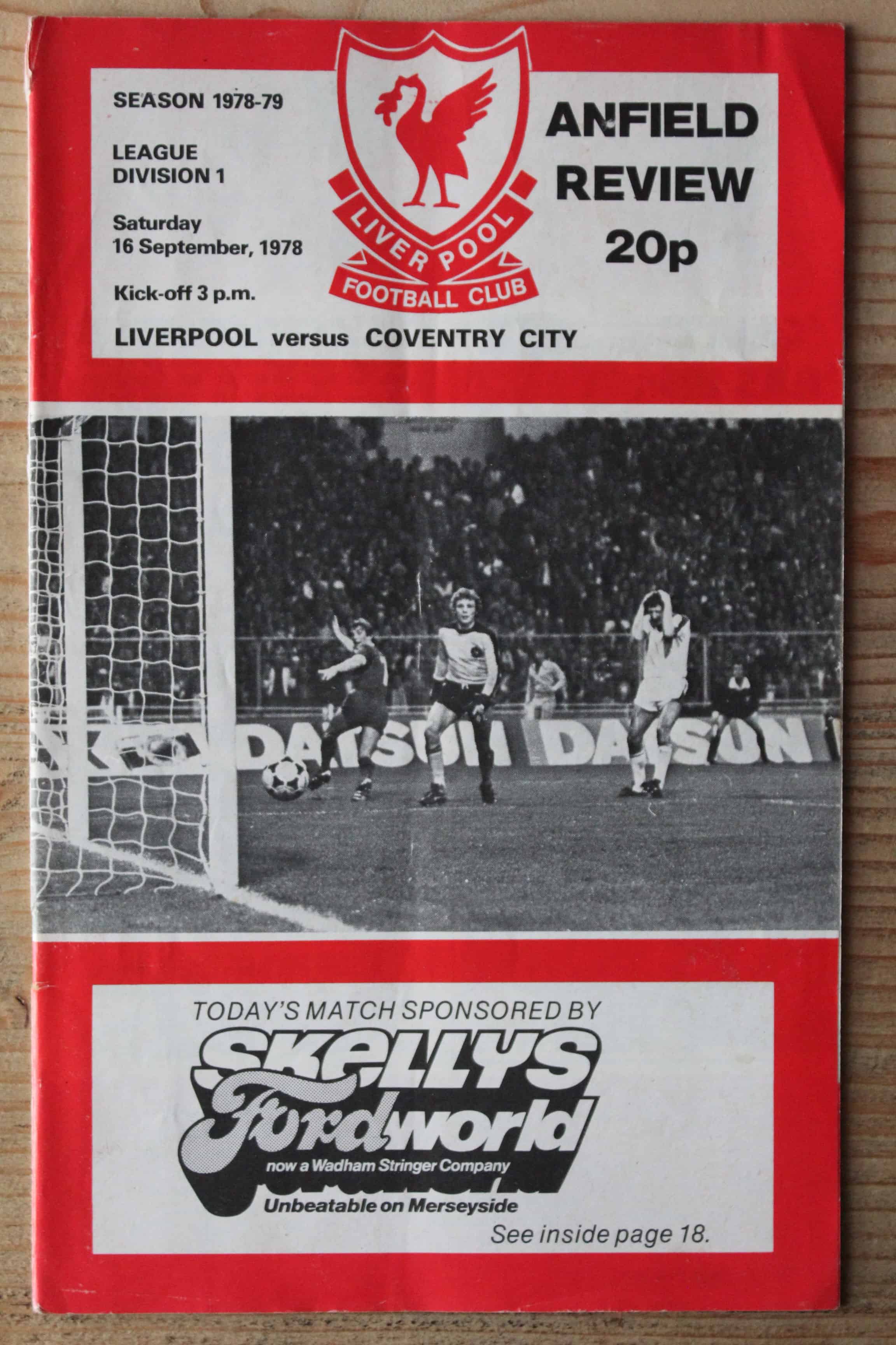 Liverpool FC v Coventry City FC