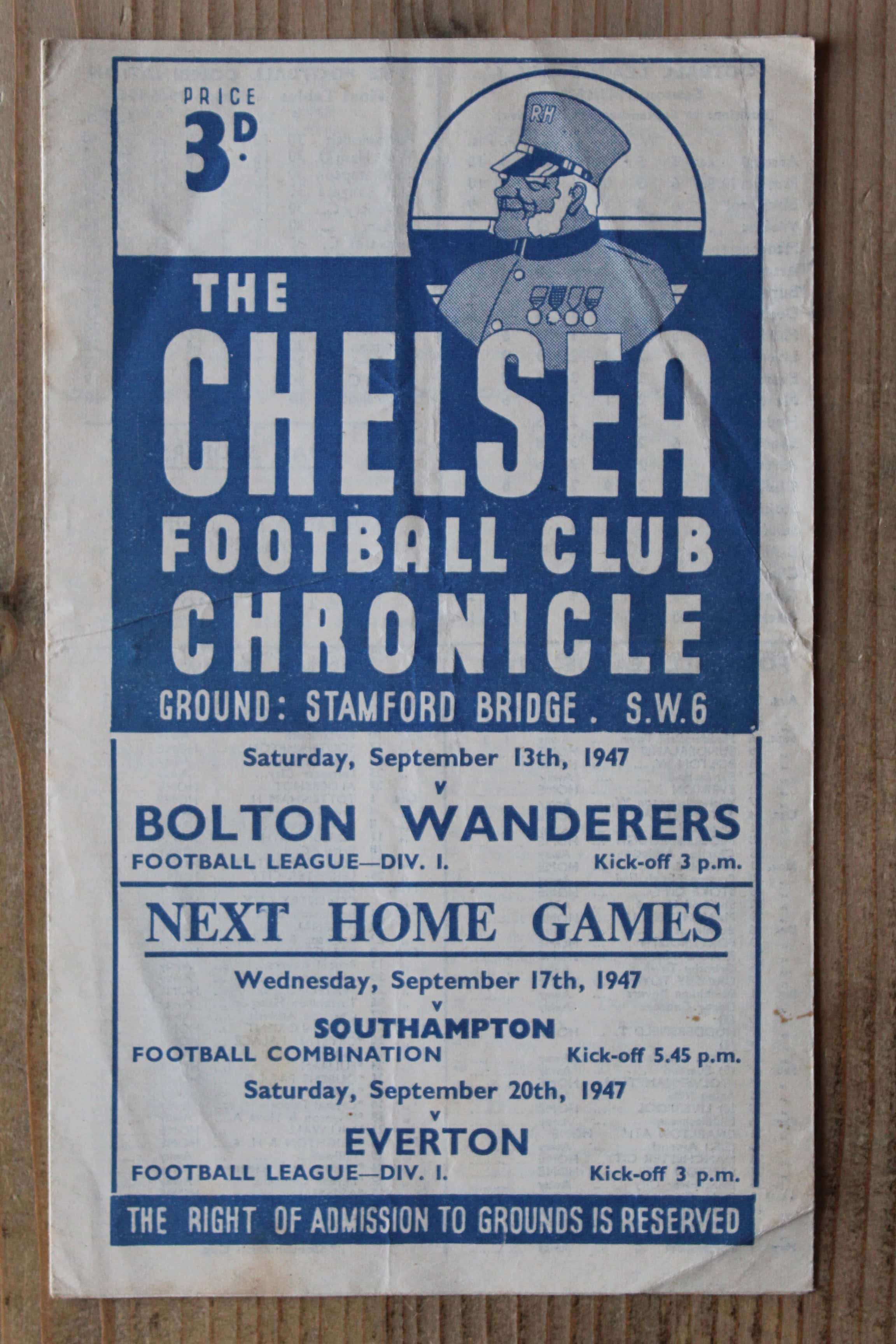 Chelsea FC v Bolton Wanderers FC