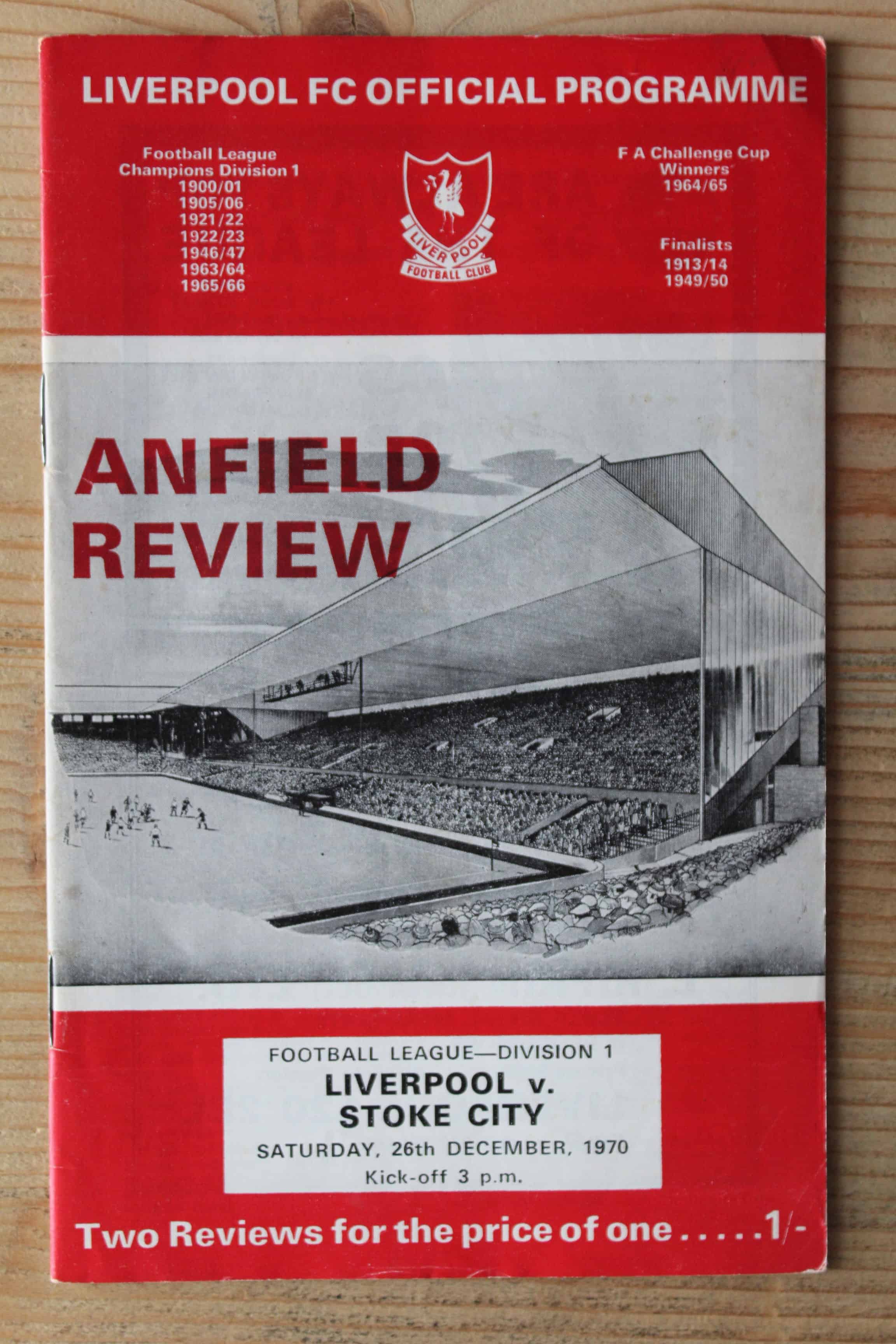 Liverpool FC v Stoke City FC