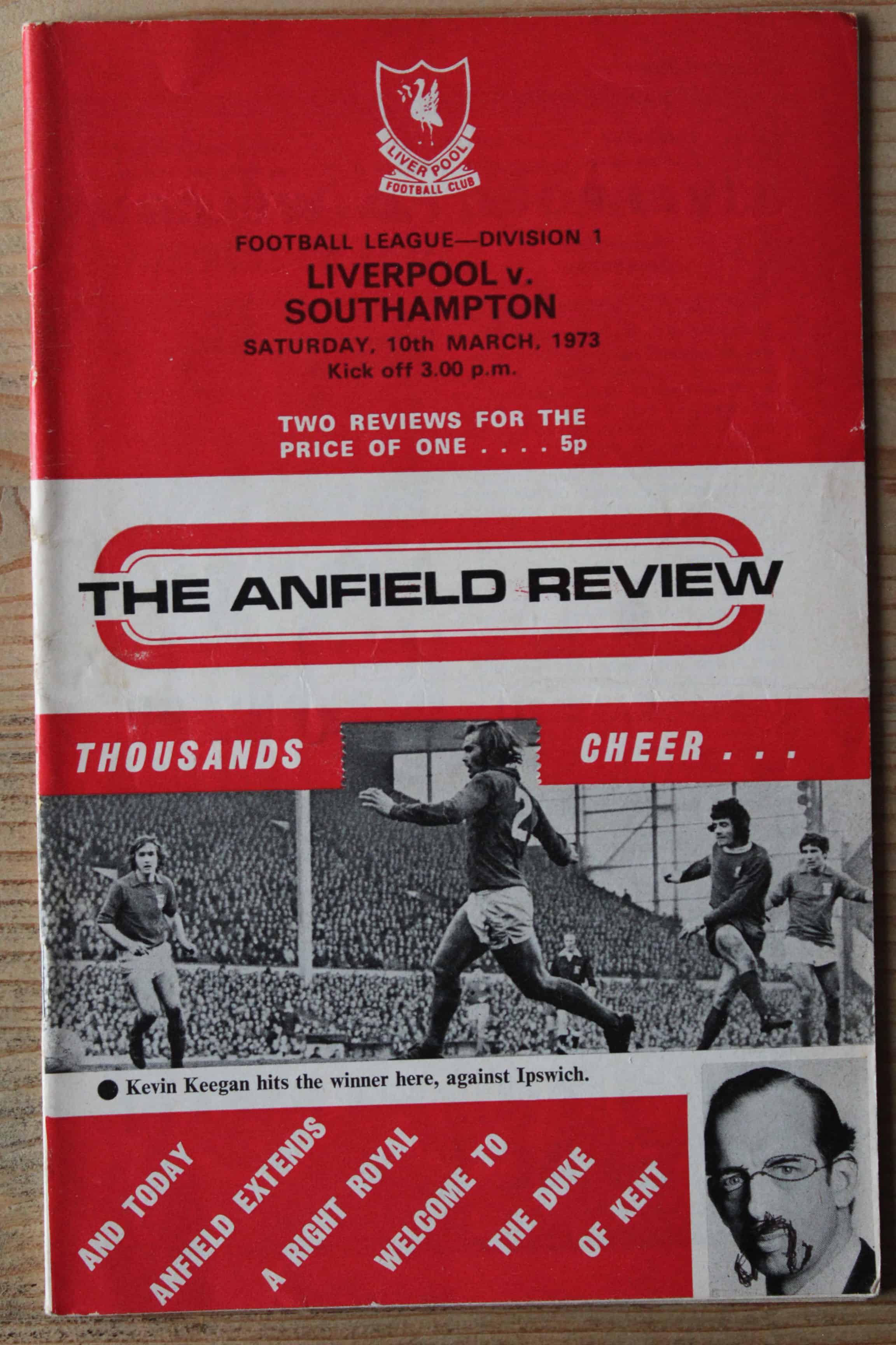 Liverpool FC v Southampton FC