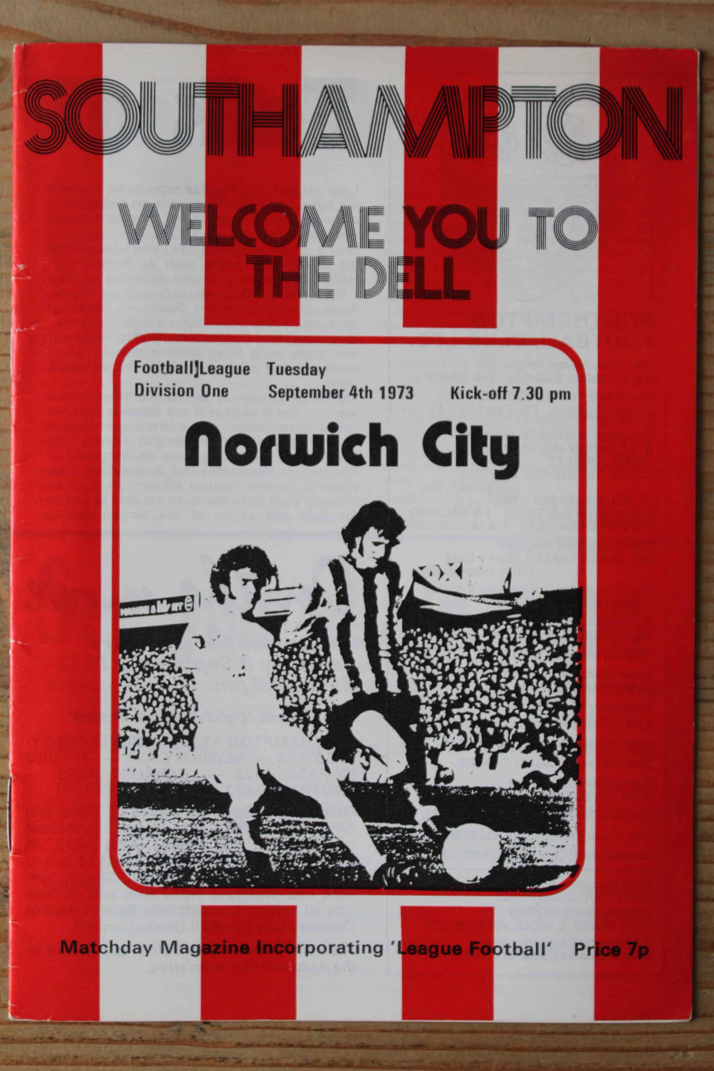 Southampton FC v Norwich City FC