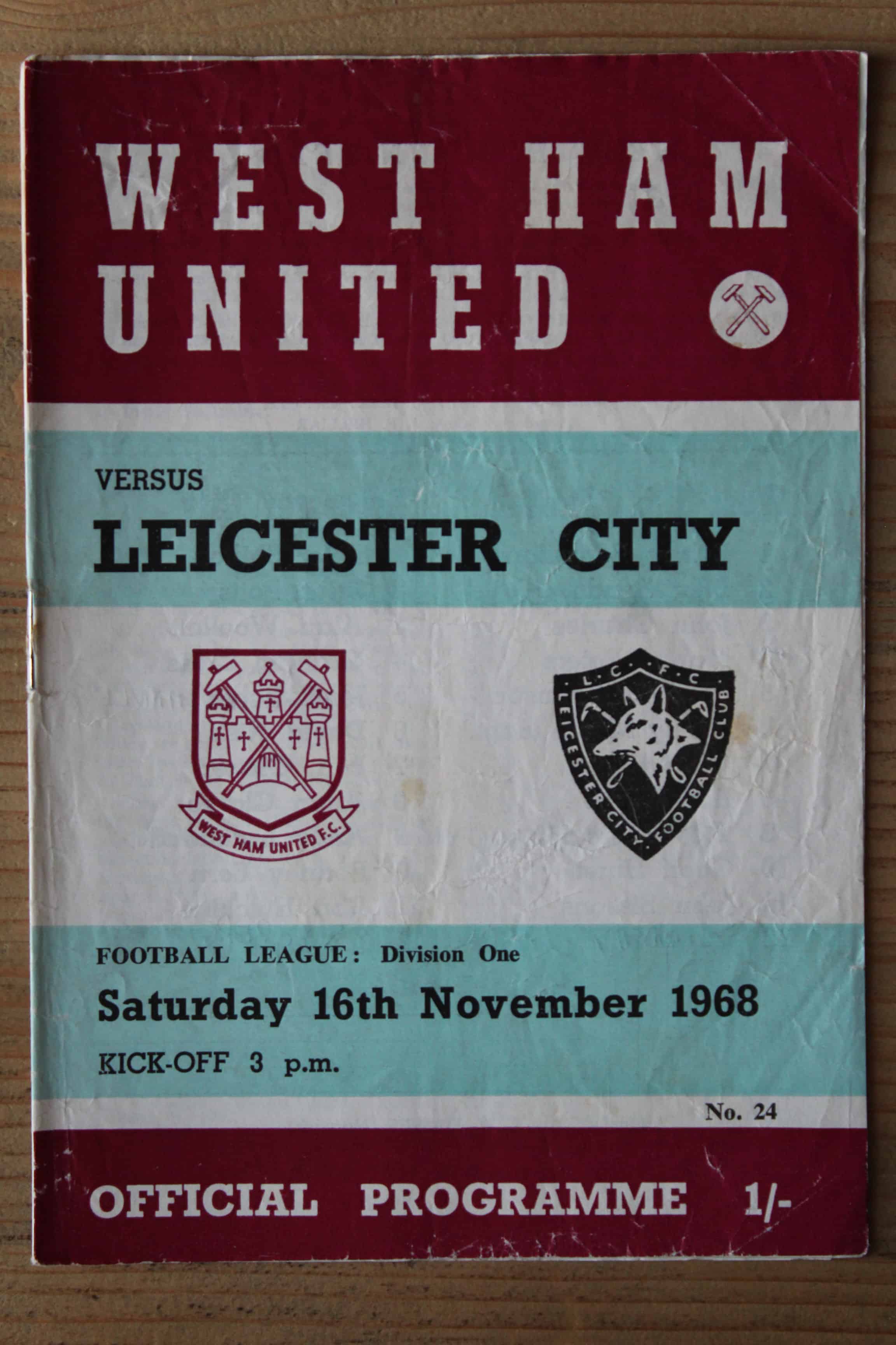 West Ham United FC v Leicester City FC