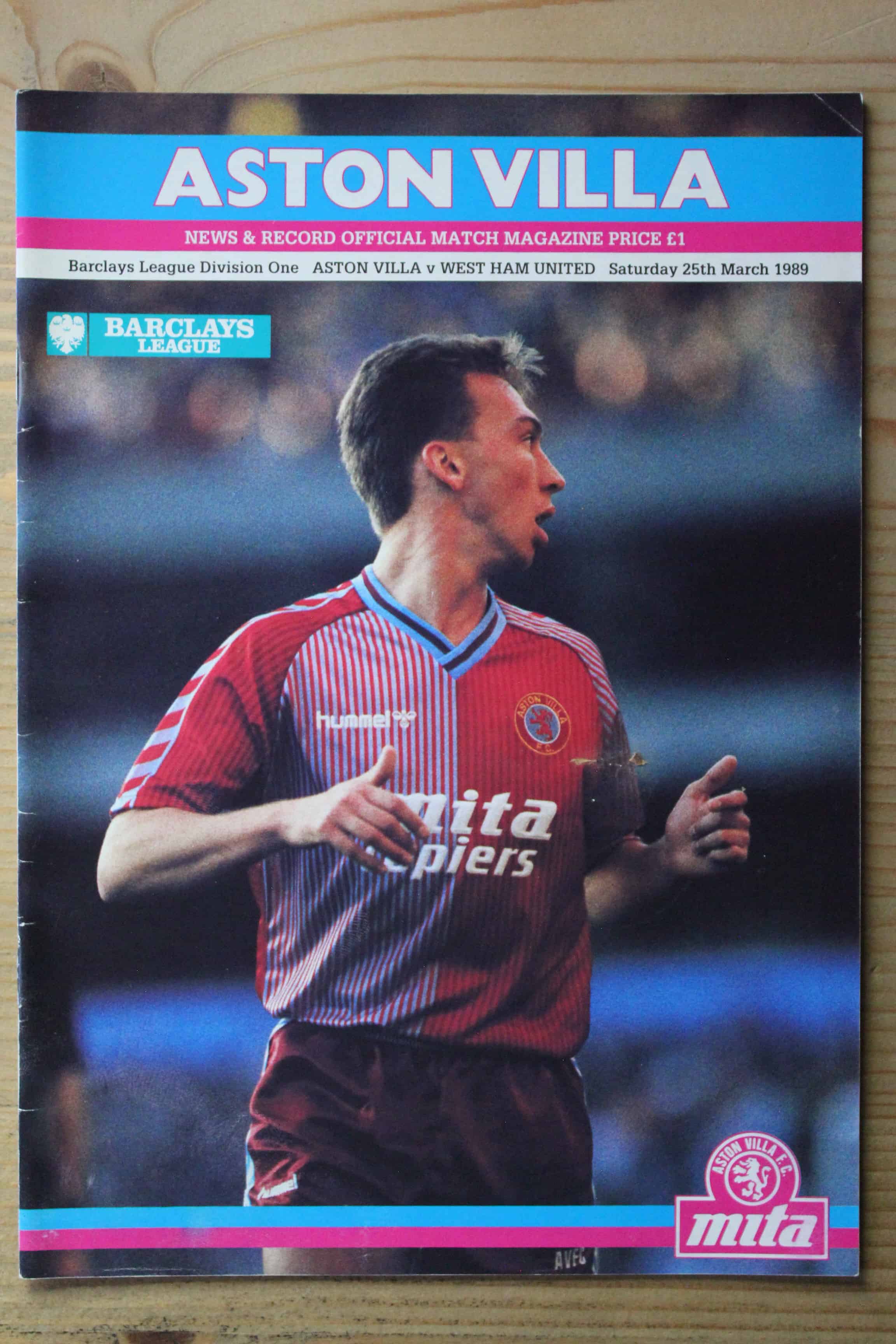 Aston Villa FC v West Ham United FC