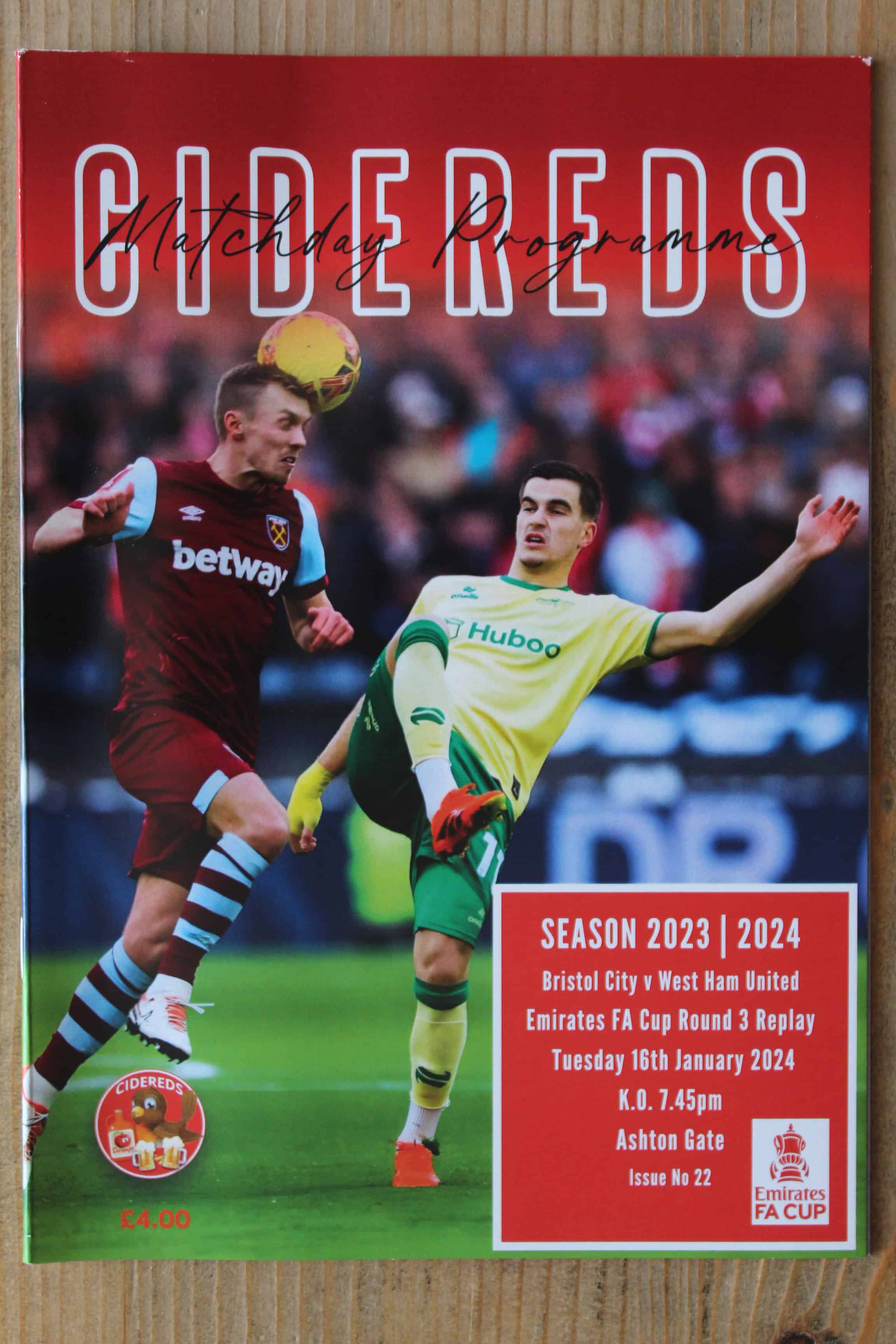 Bristol City FC v West Ham United FC