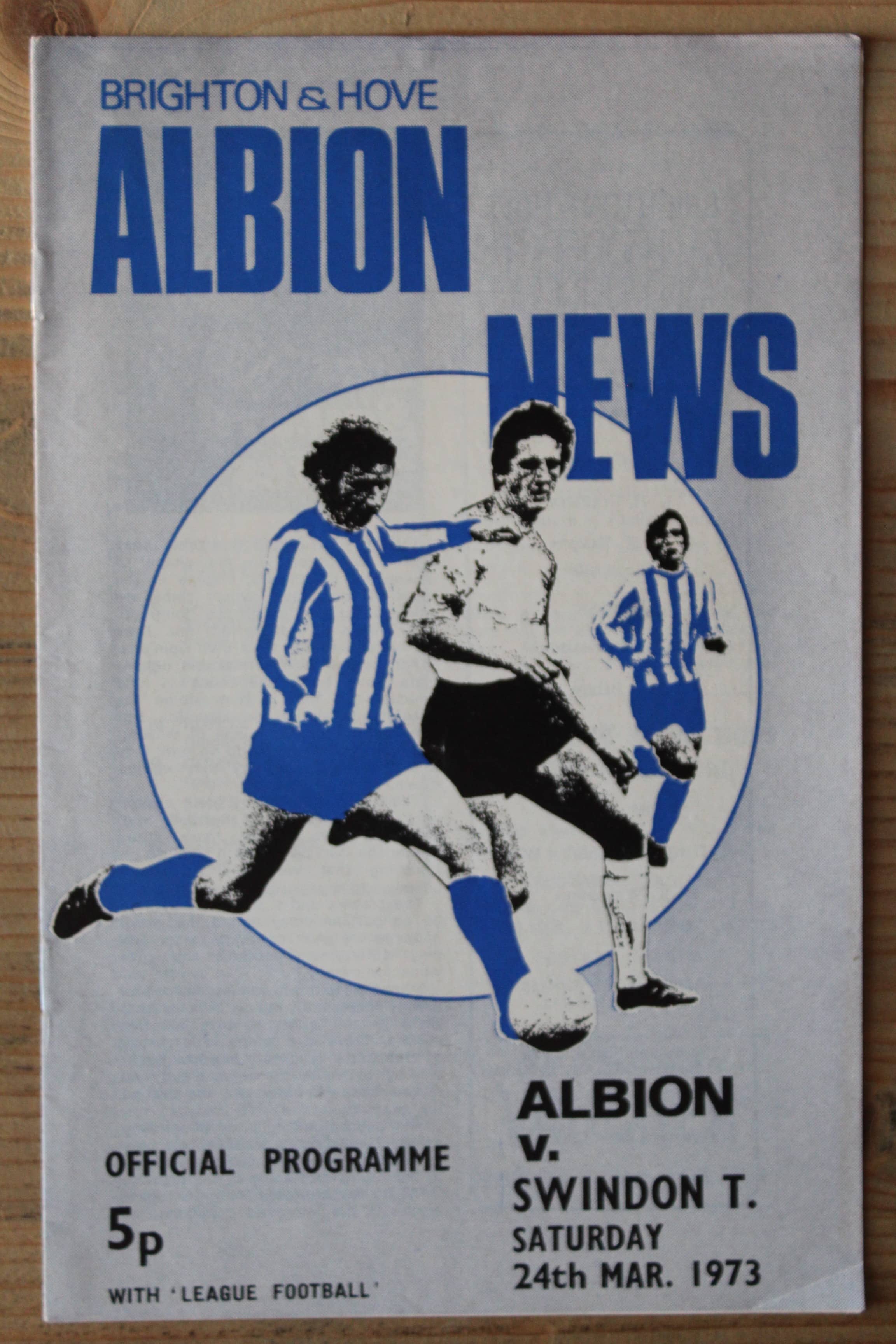 Brighton & Hove Albion FC v Swindon Town FC