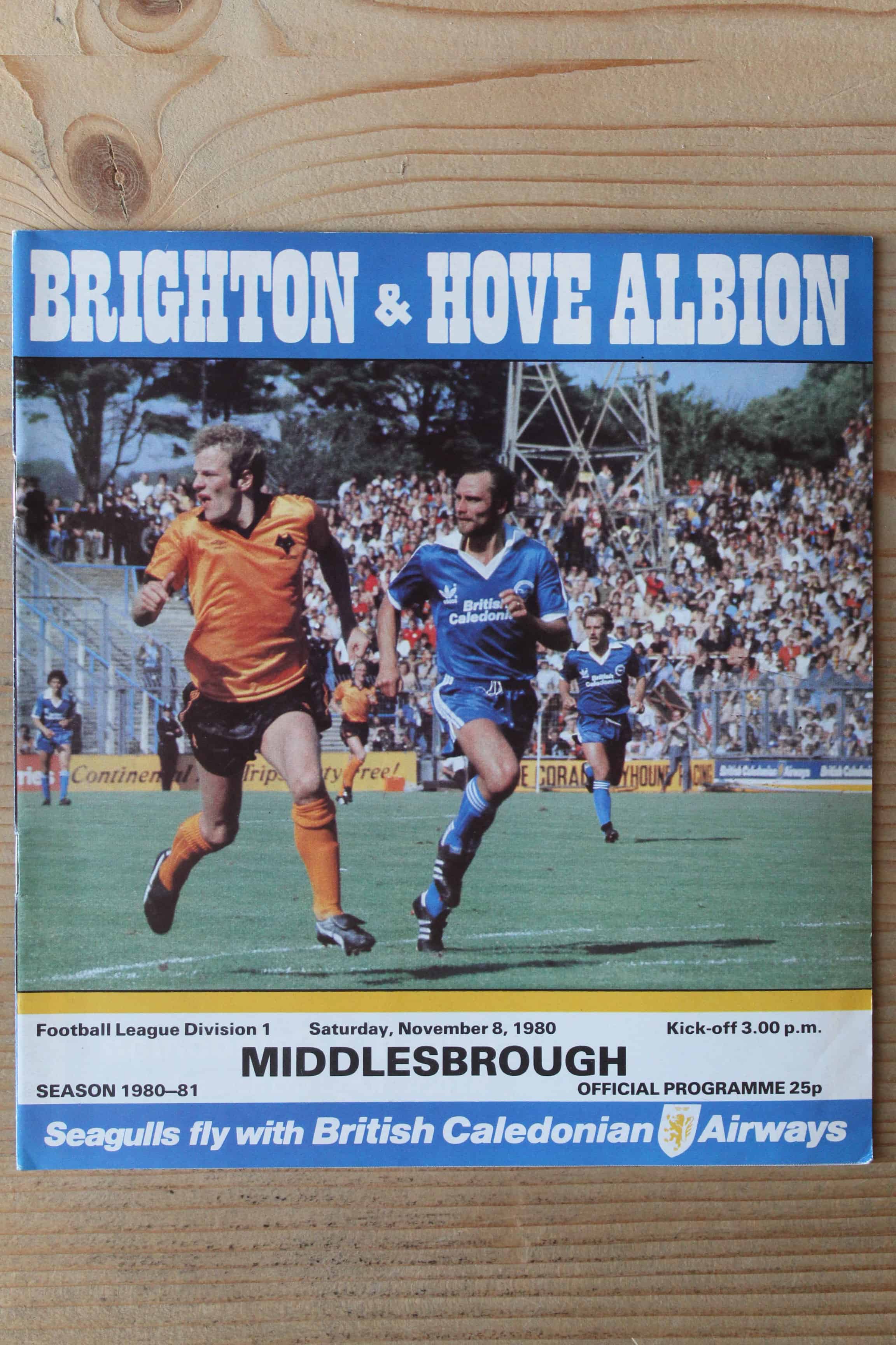 Brighton & Hove Albion FC v Middlesbrough FC