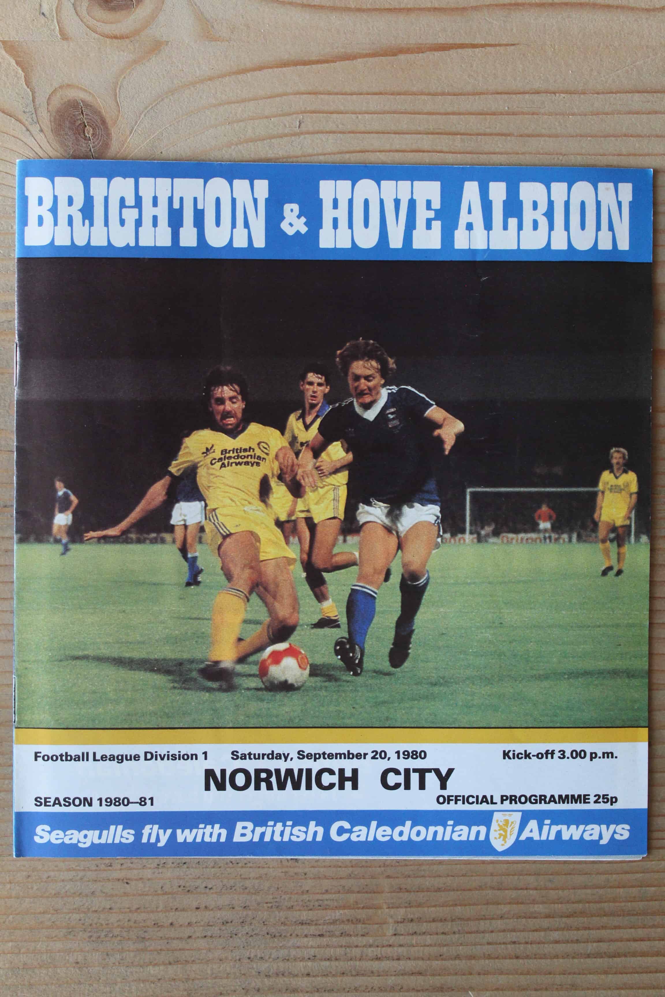 Brighton & Hove Albion FC v Norwich City FC