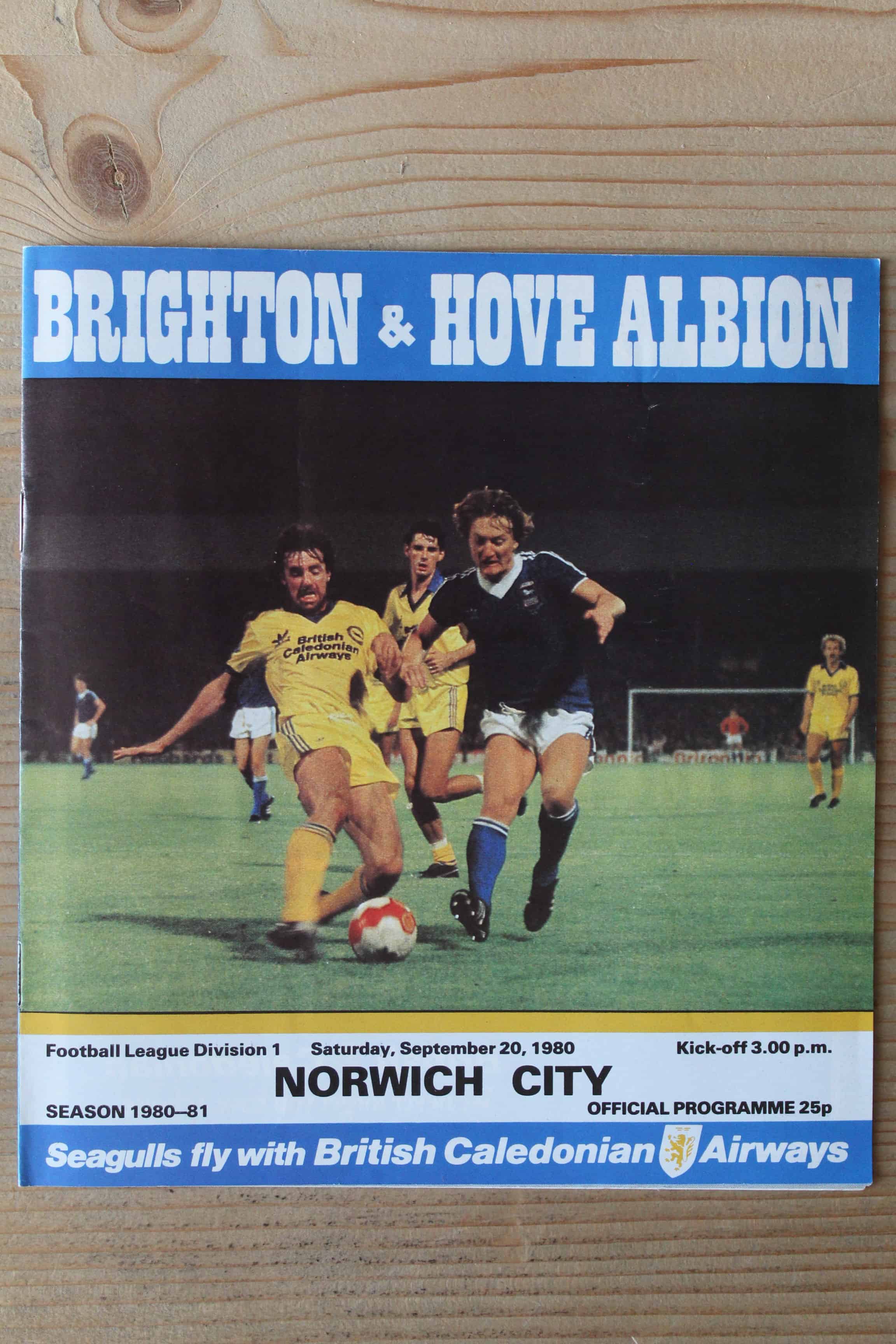 Brighton & Hove Albion FC v Norwich City FC