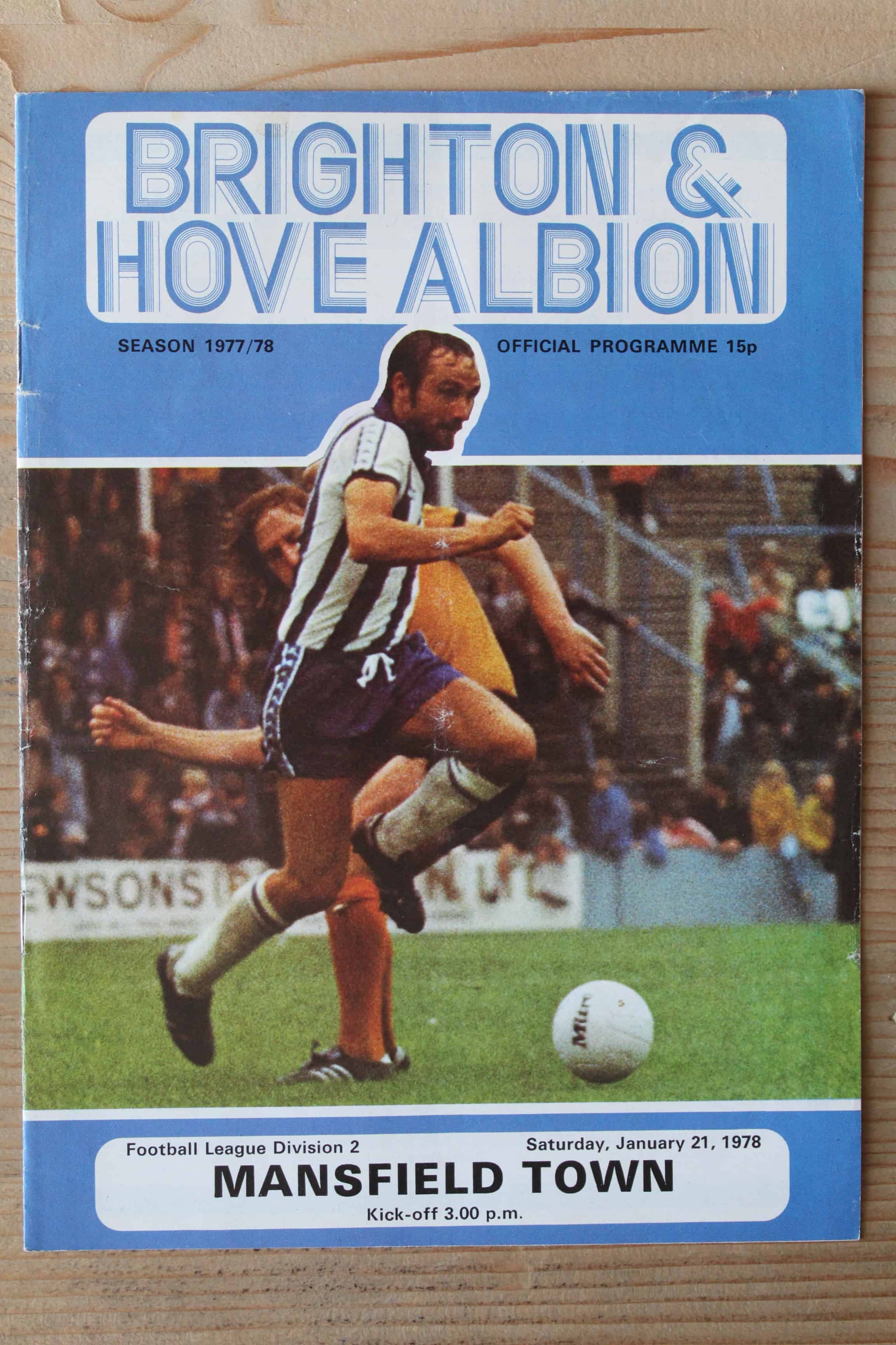 Brighton & Hove Albion FC v Mansfield Town FC