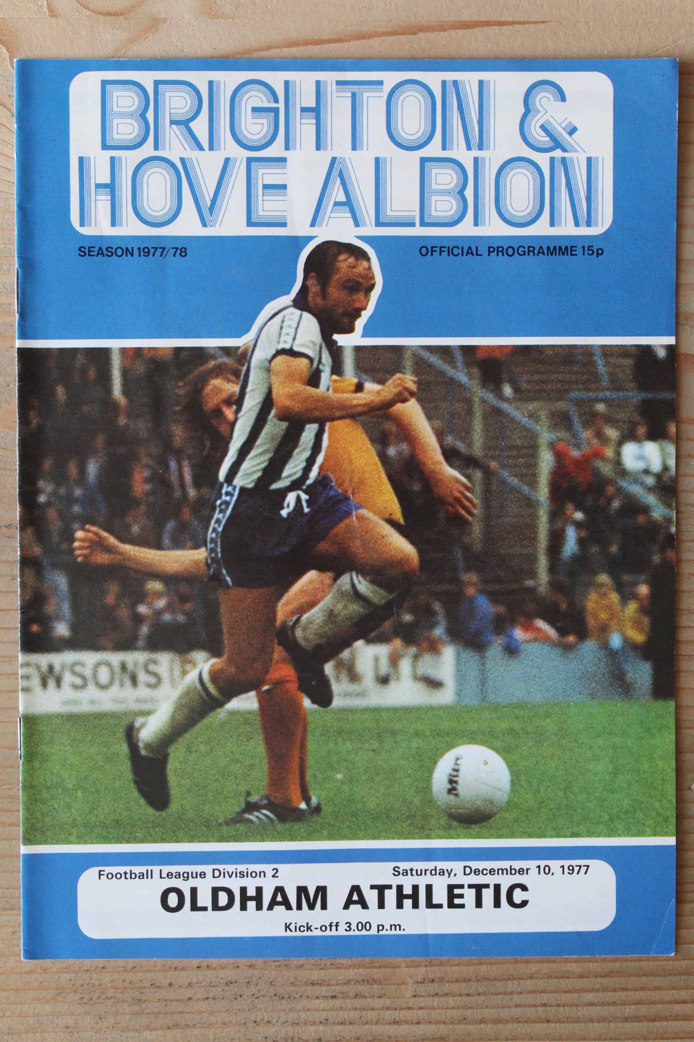 Brighton & Hove Albion FC v Oldham Athletic FC