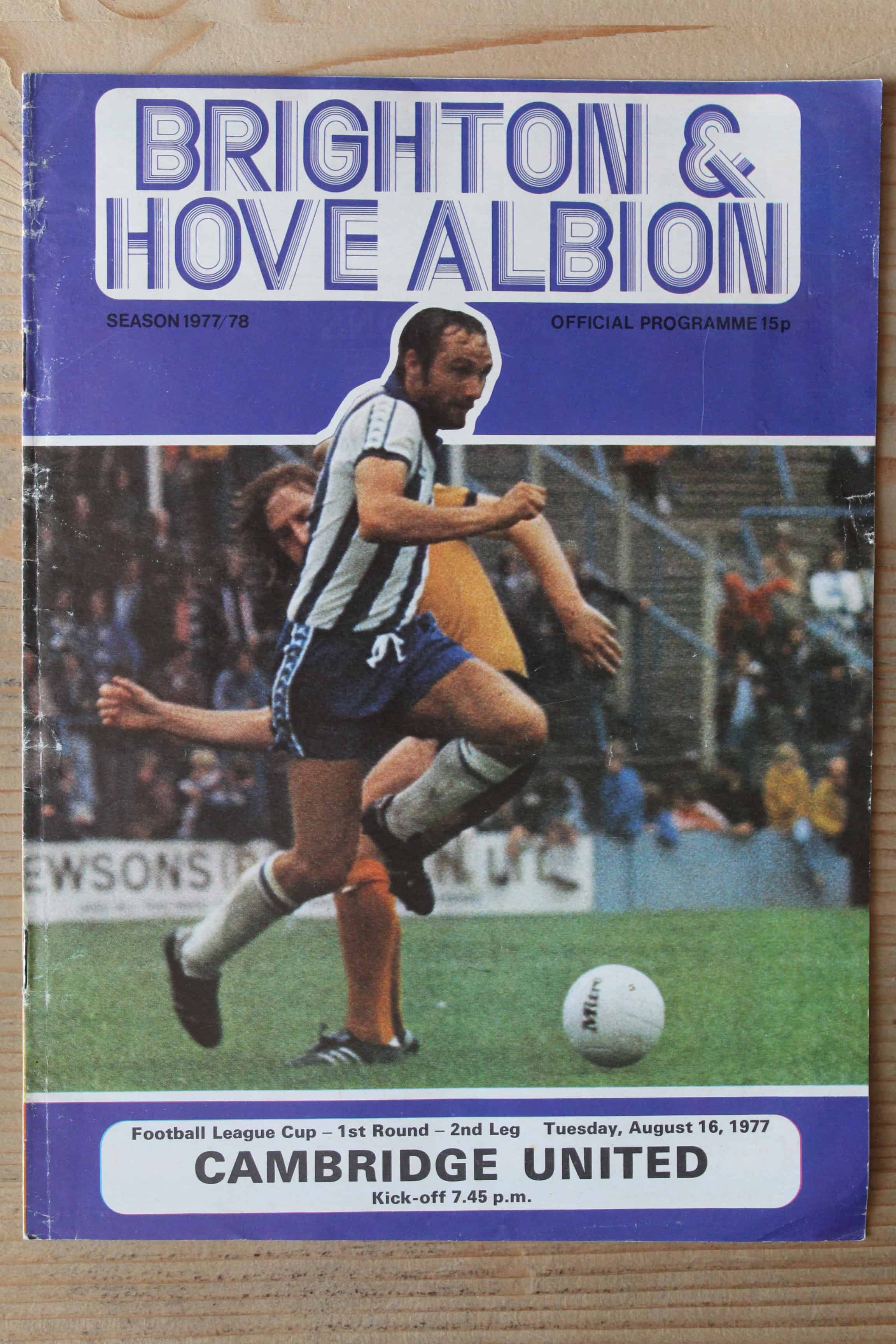 Brighton & Hove Albion FC v Cambridge United FC