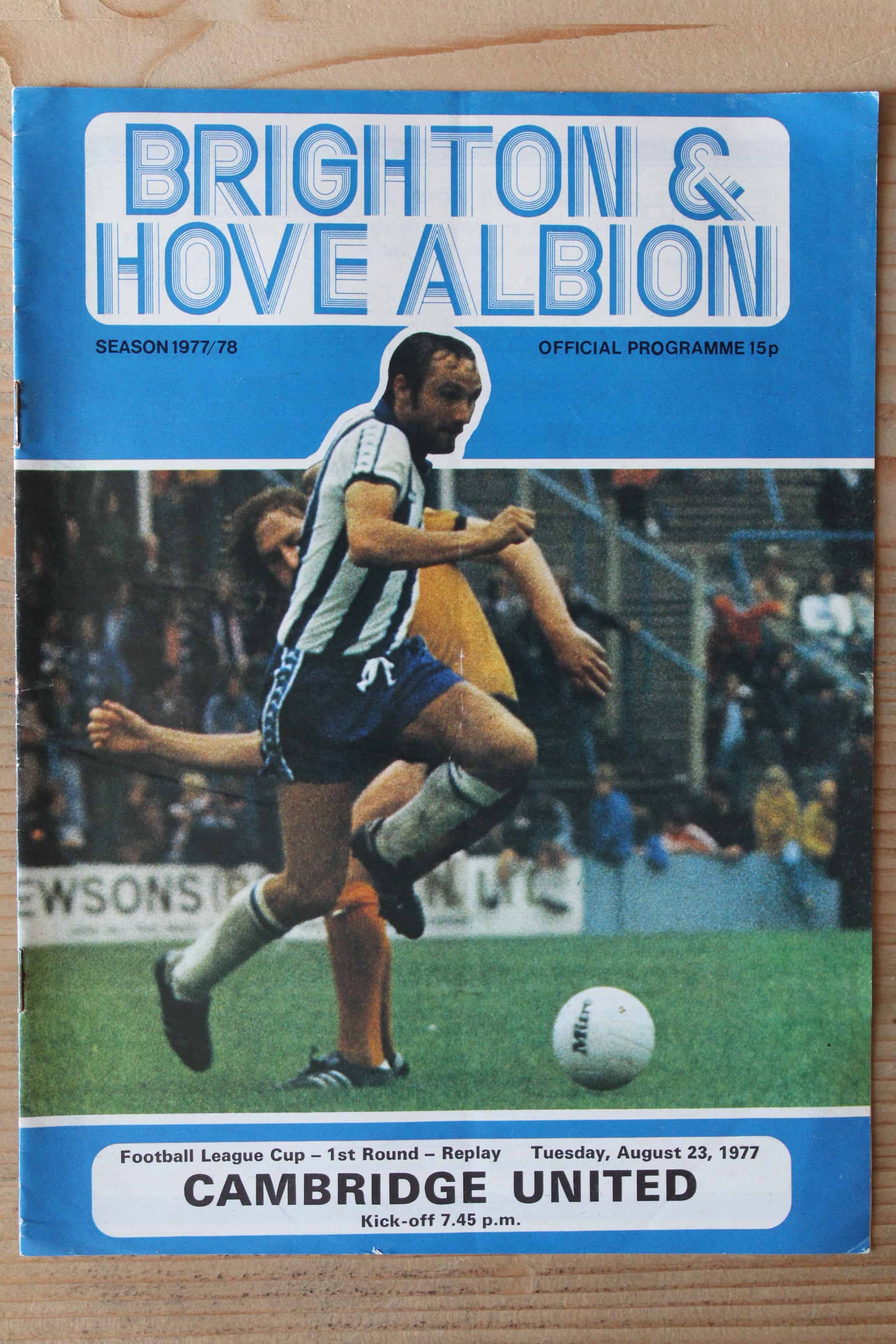 Brighton & Hove Albion FC v Cambridge United FC