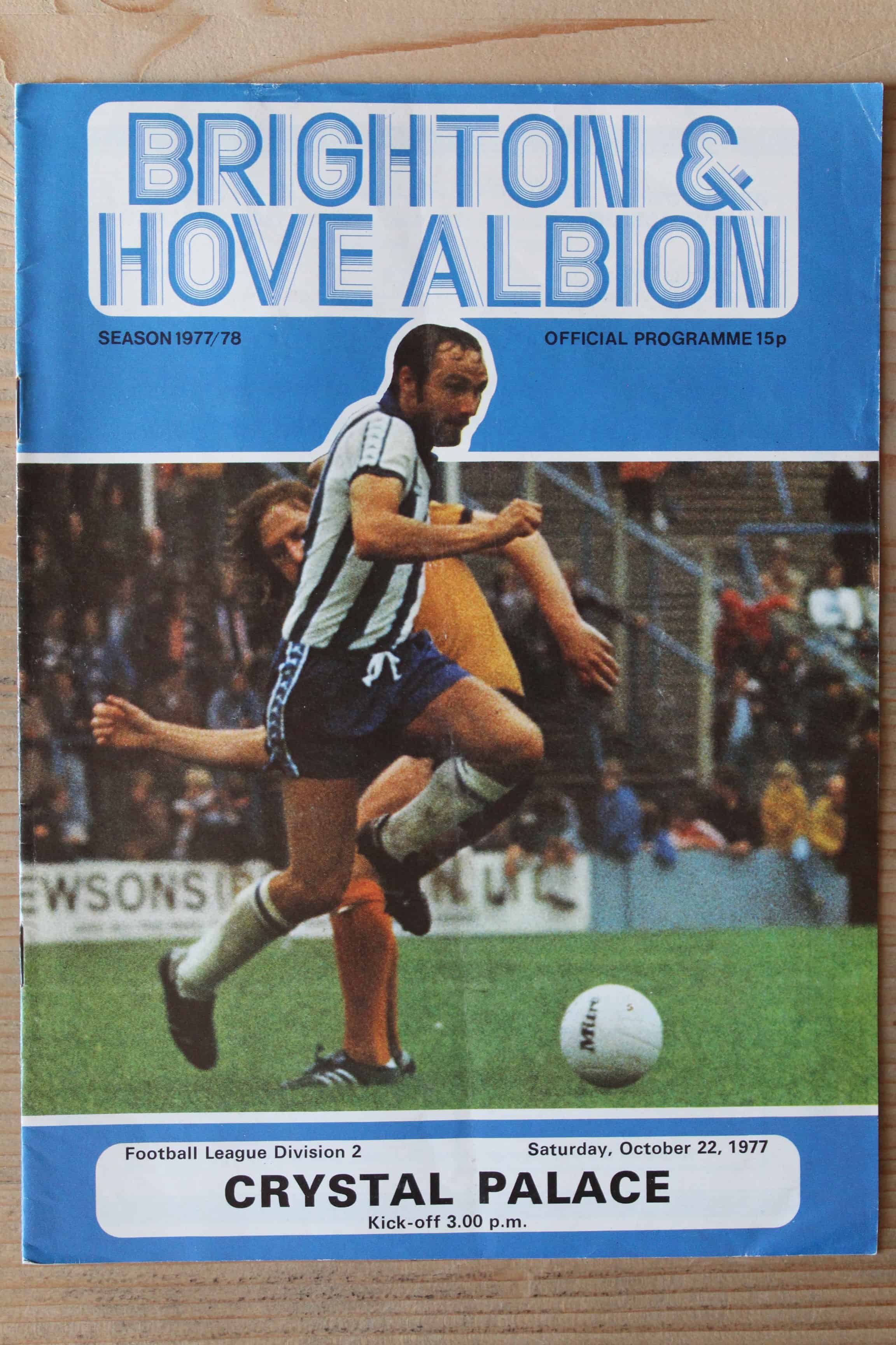 Brighton & Hove Albion FC v Crystal Palace FC