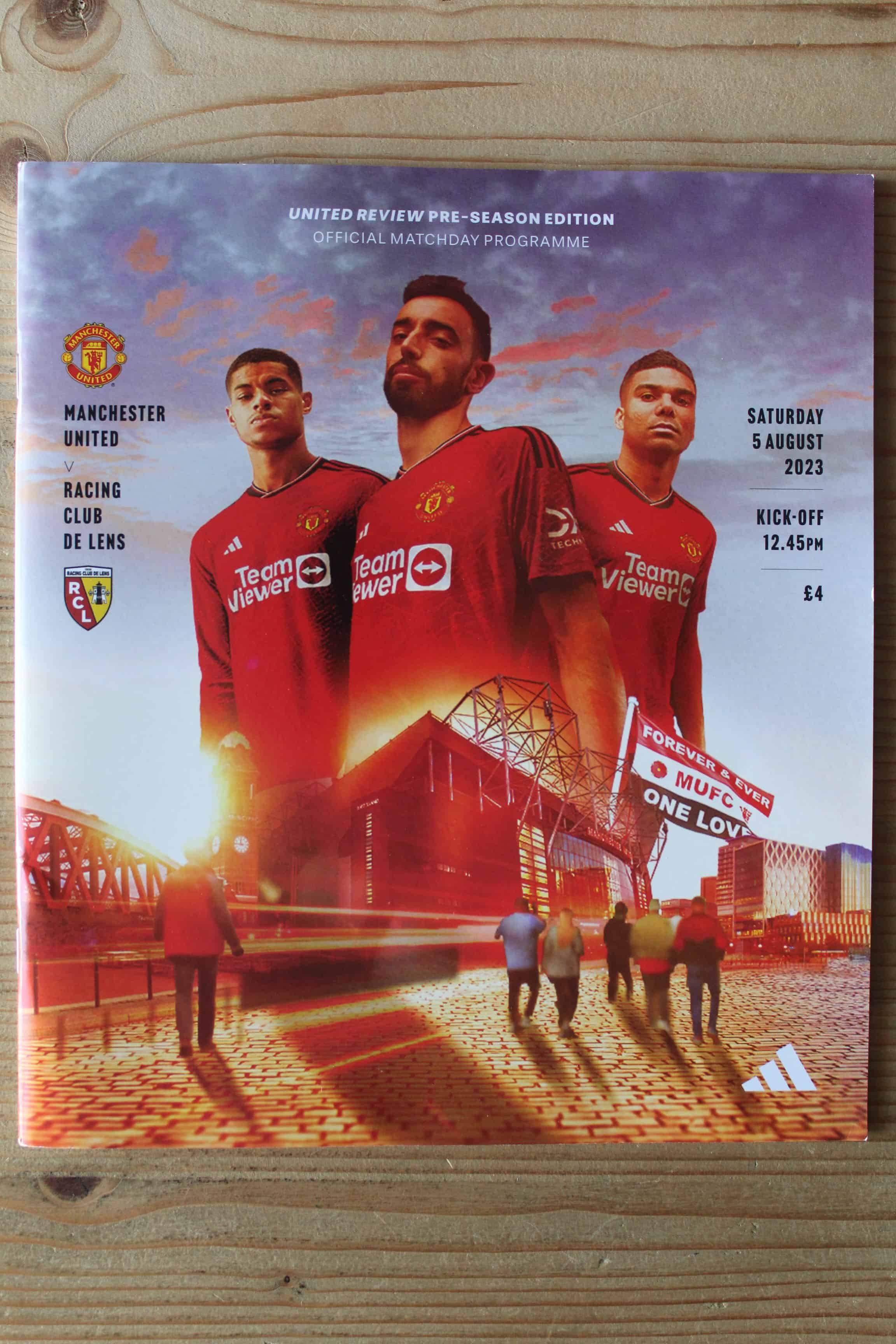 Manchester United FC v Racing Club De Lens