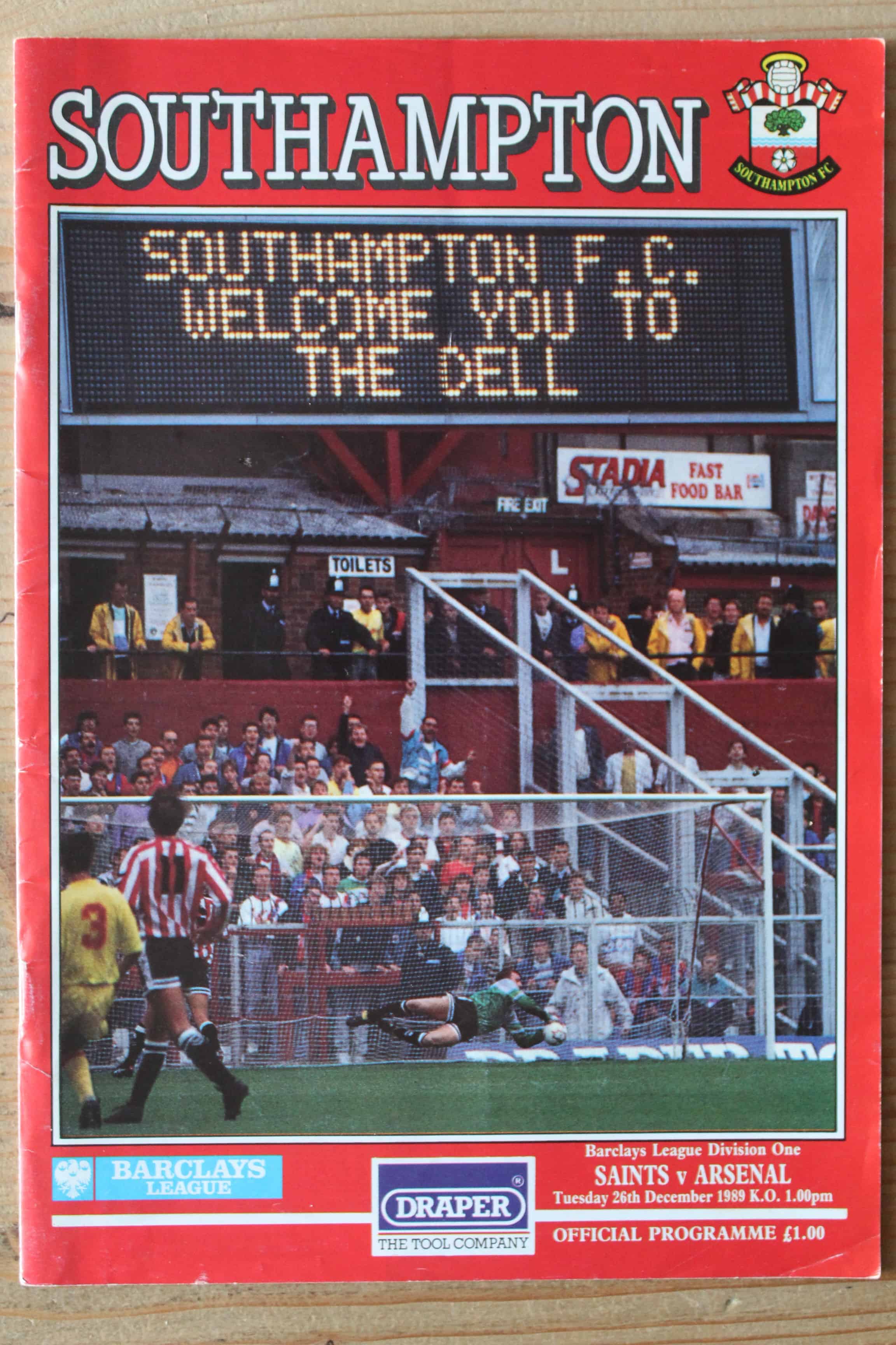 Southampton FC v Arsenal FC