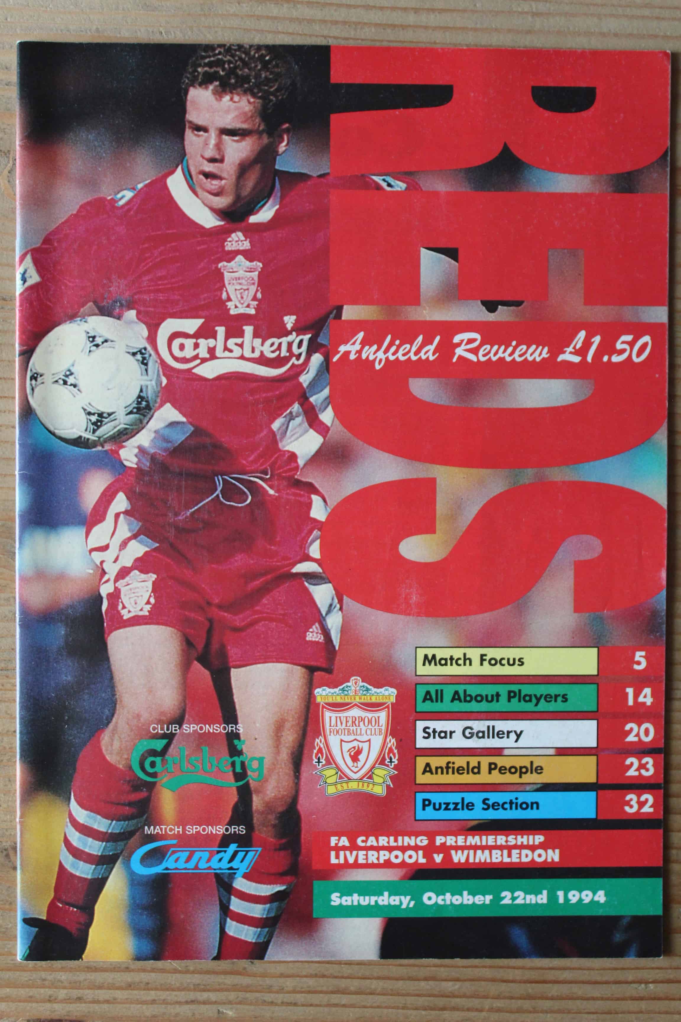 Liverpool FC v Wimbledon