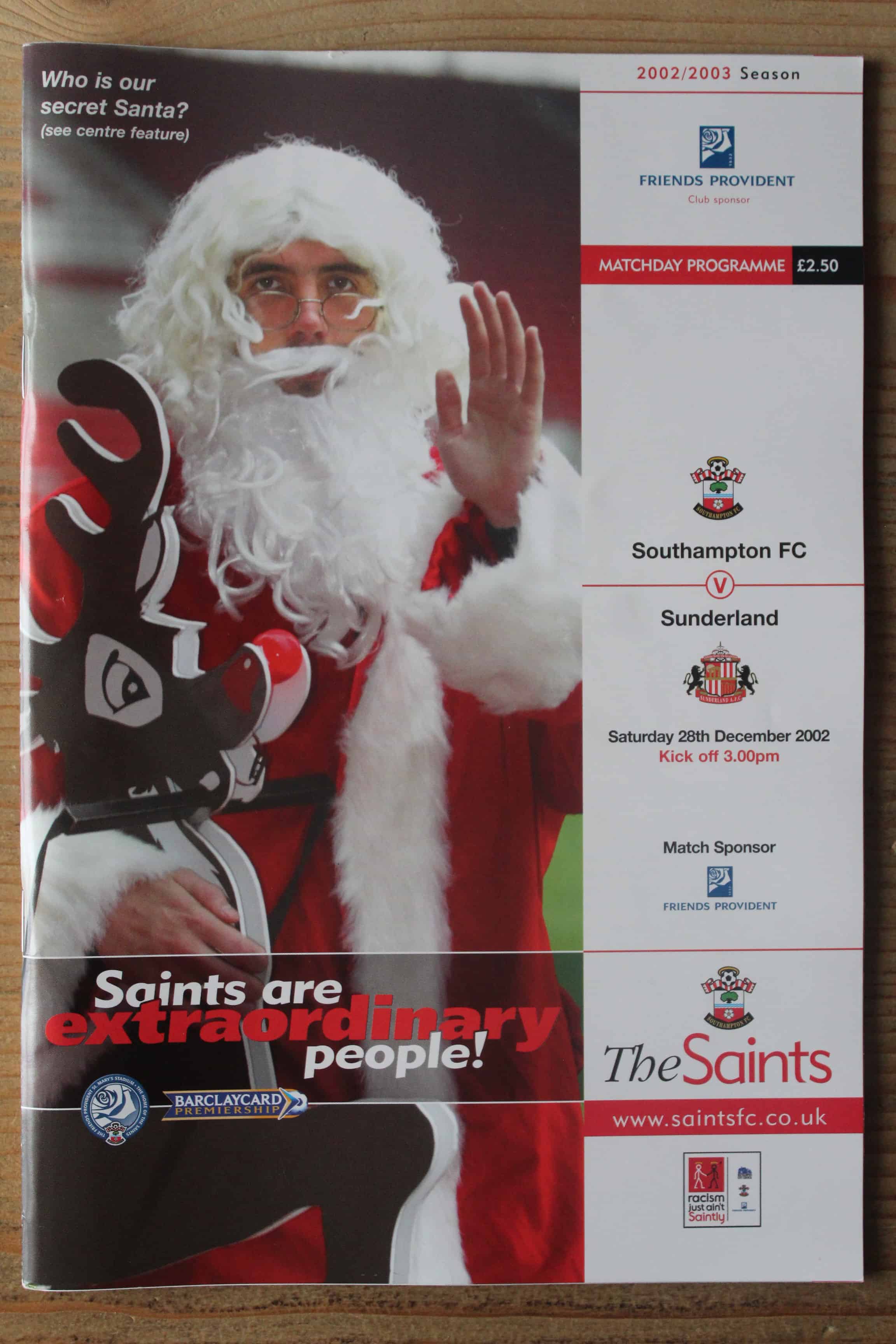 Southampton FC v Sunderland FC