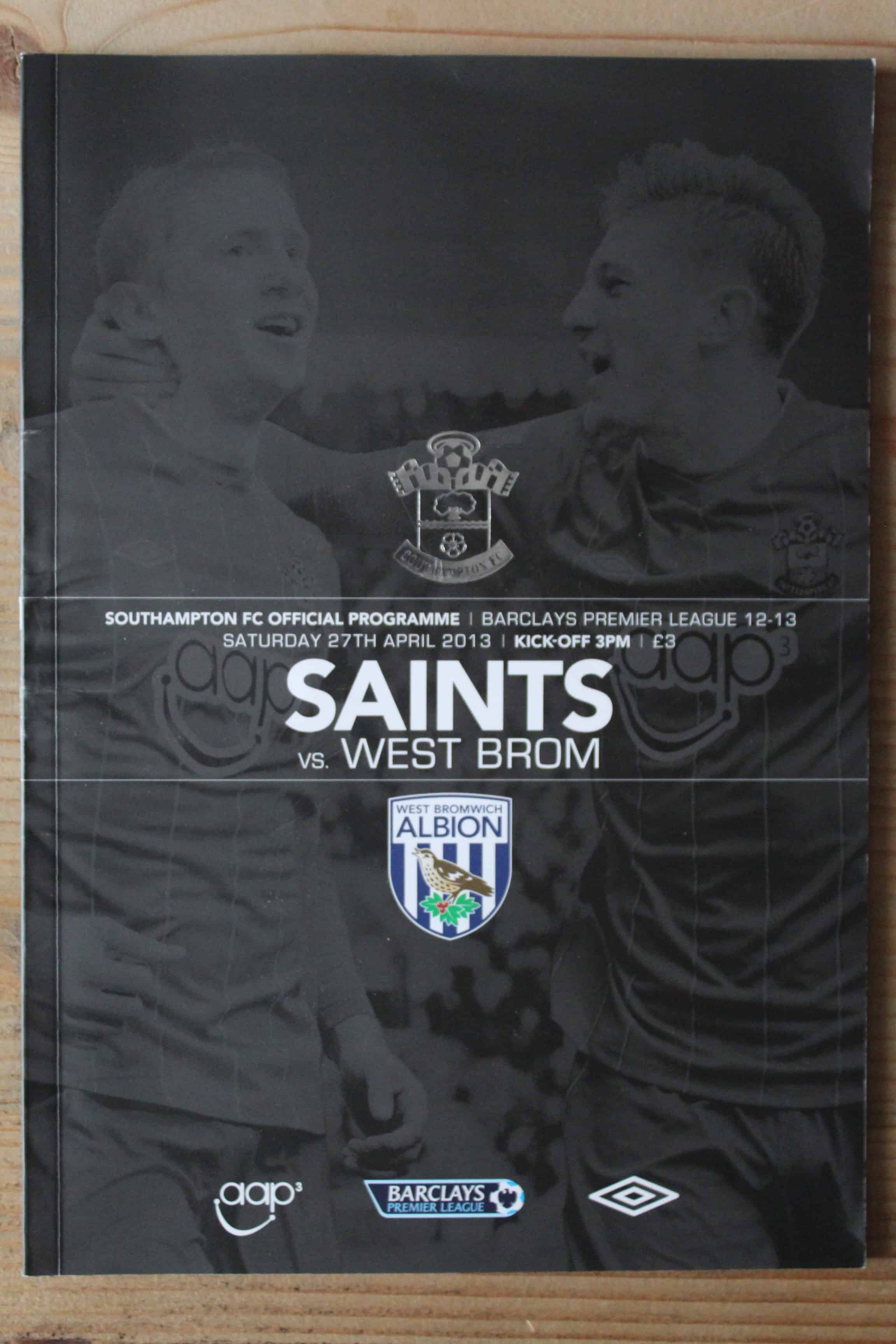 Southampton FC v West Bromwich Albion FC 