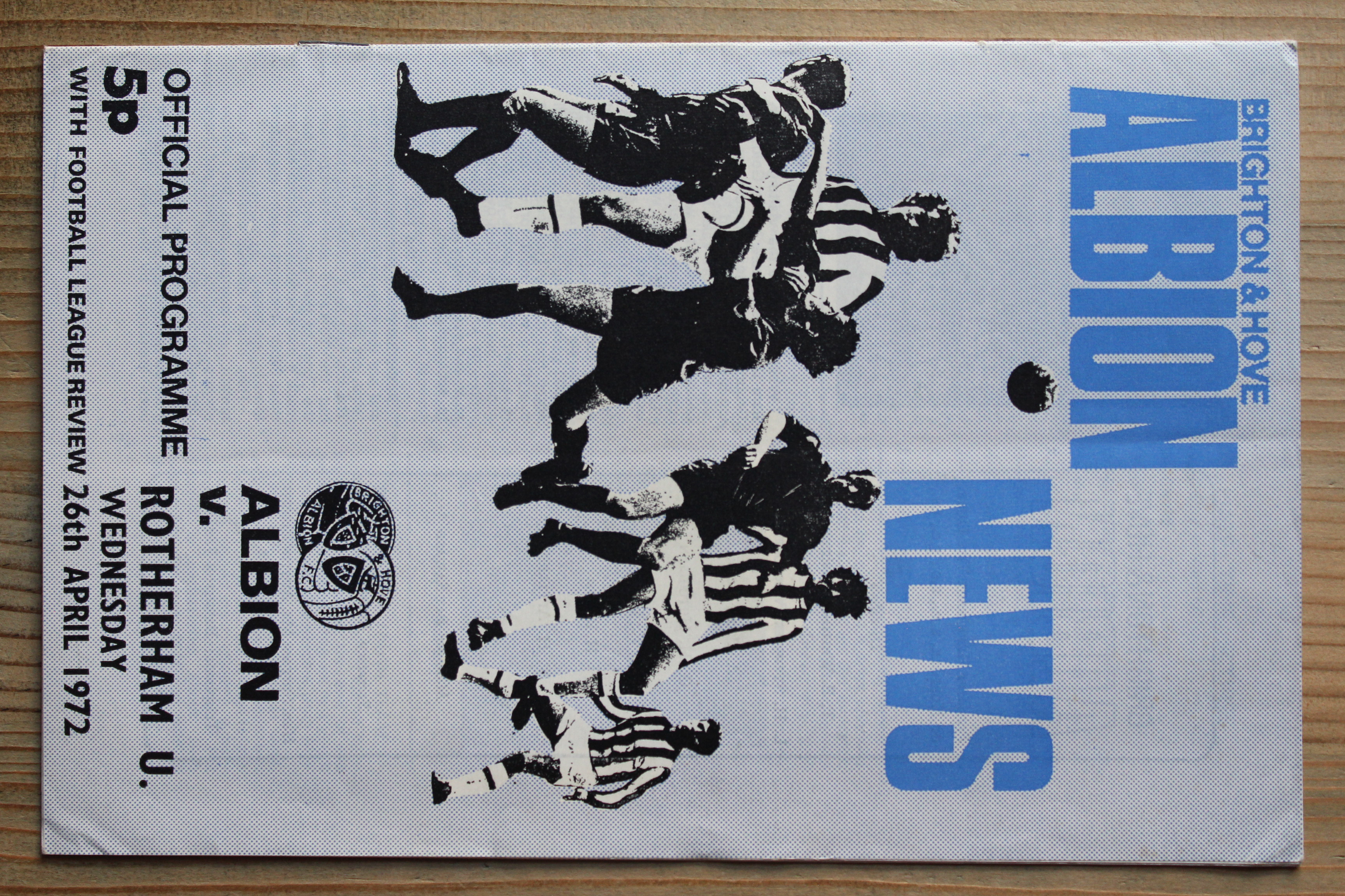 Brighton & Hove Albion FC v Rotherham United FC