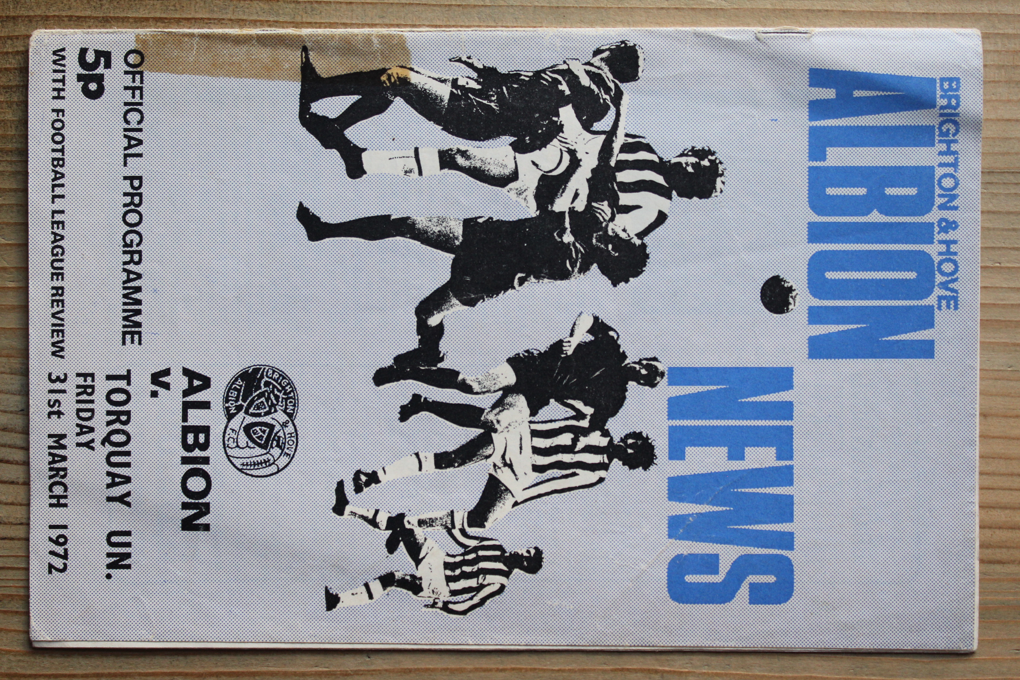 Brighton & Hove Albion FC v Torquay United FC