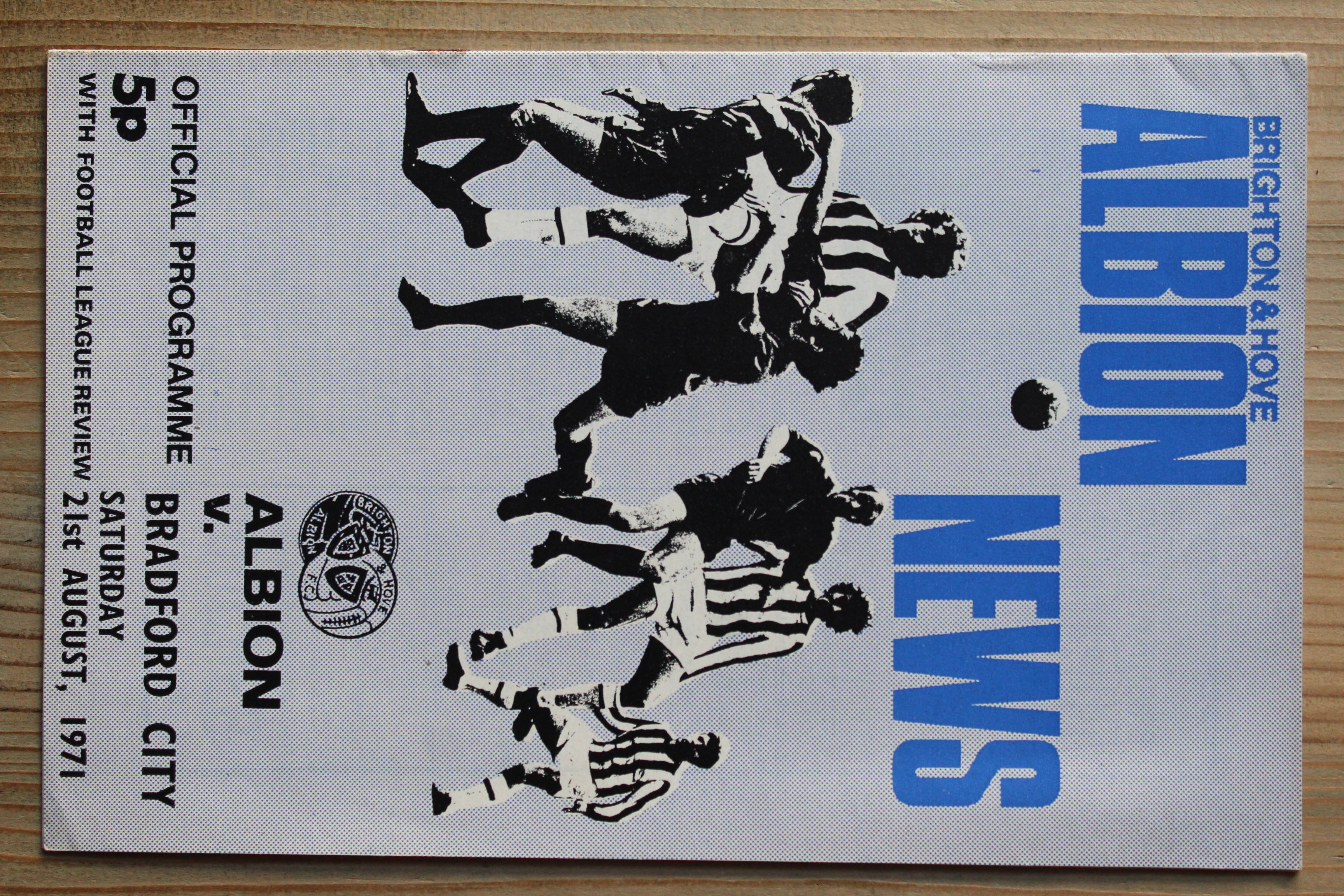 Brighton & Hove Albion FC v Bradford City FC