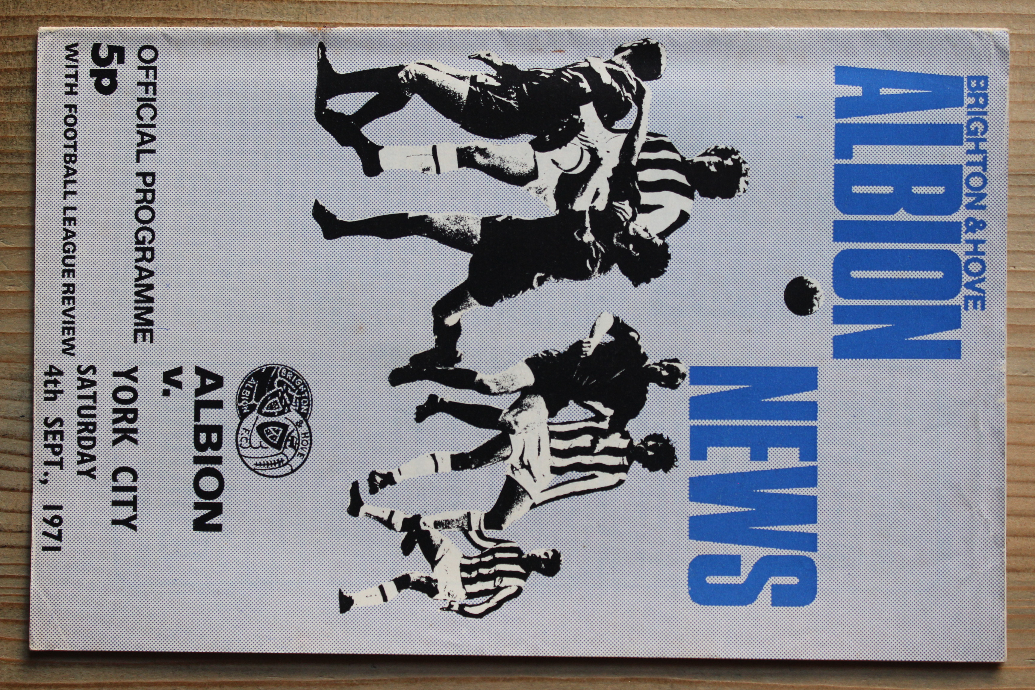 Brighton & Hove Albion FC v York City FC