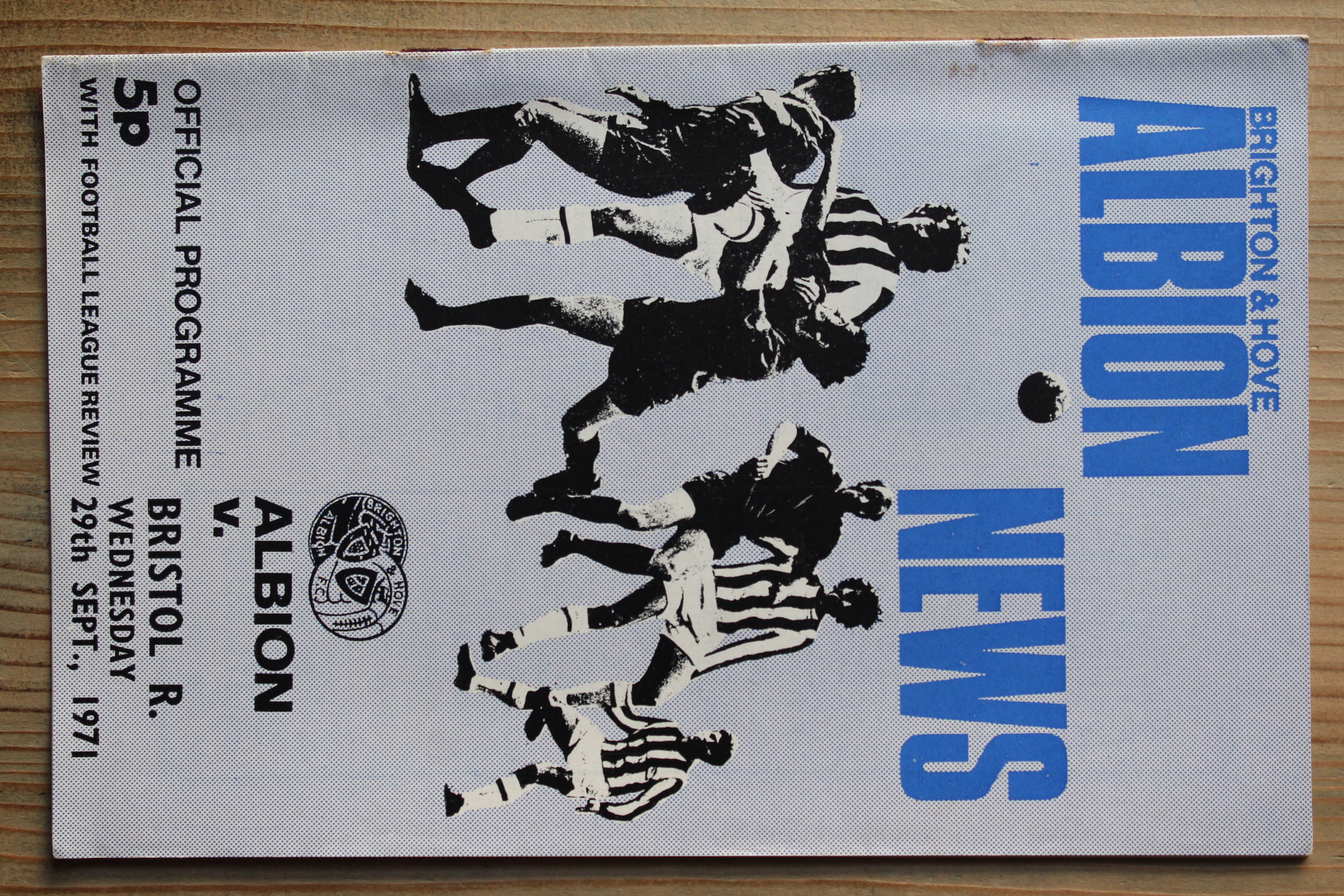 Brighton & Hove Albion FC v Bristol Rovers FC