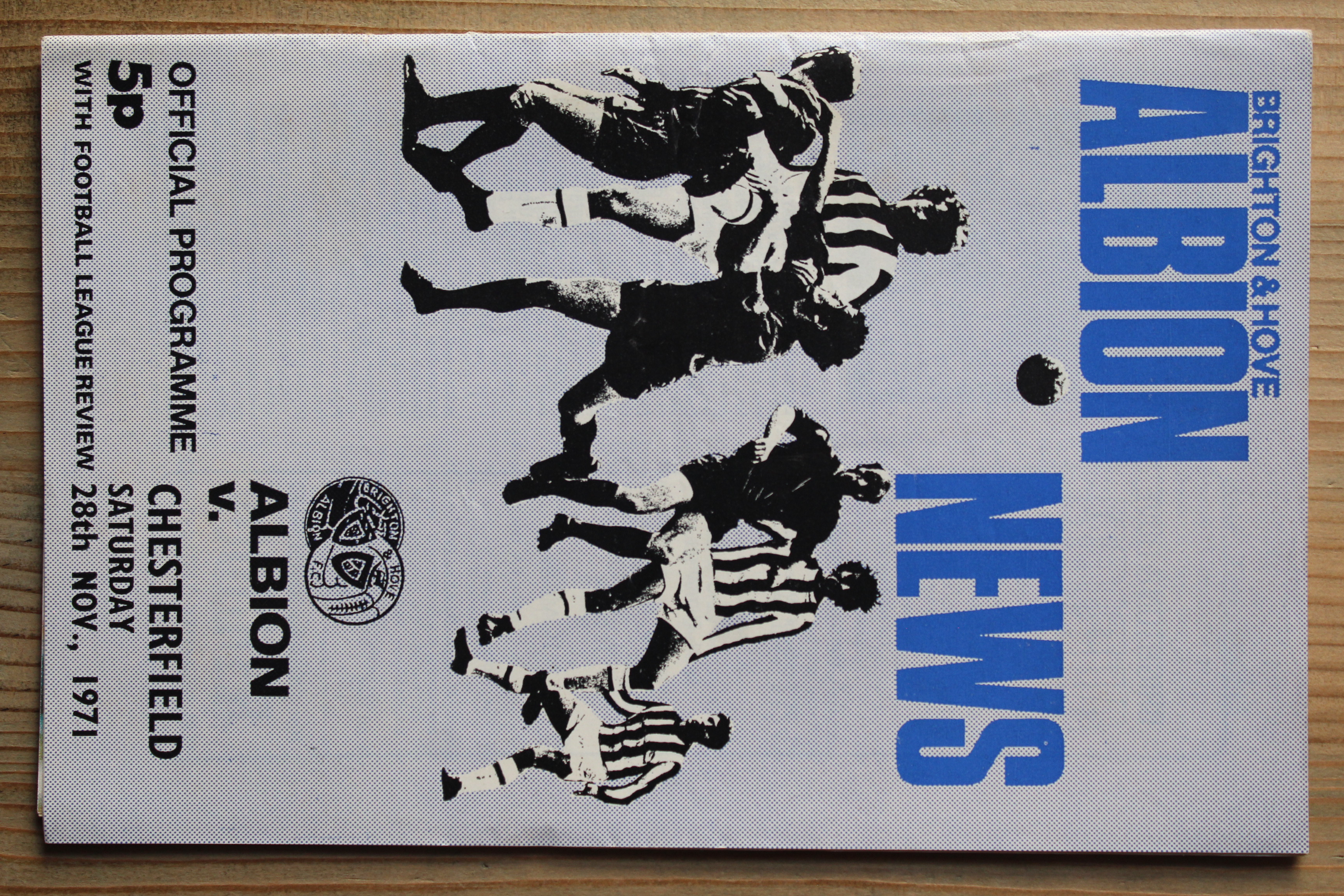 Brighton & Hove Albion FC v Chesterfield FC